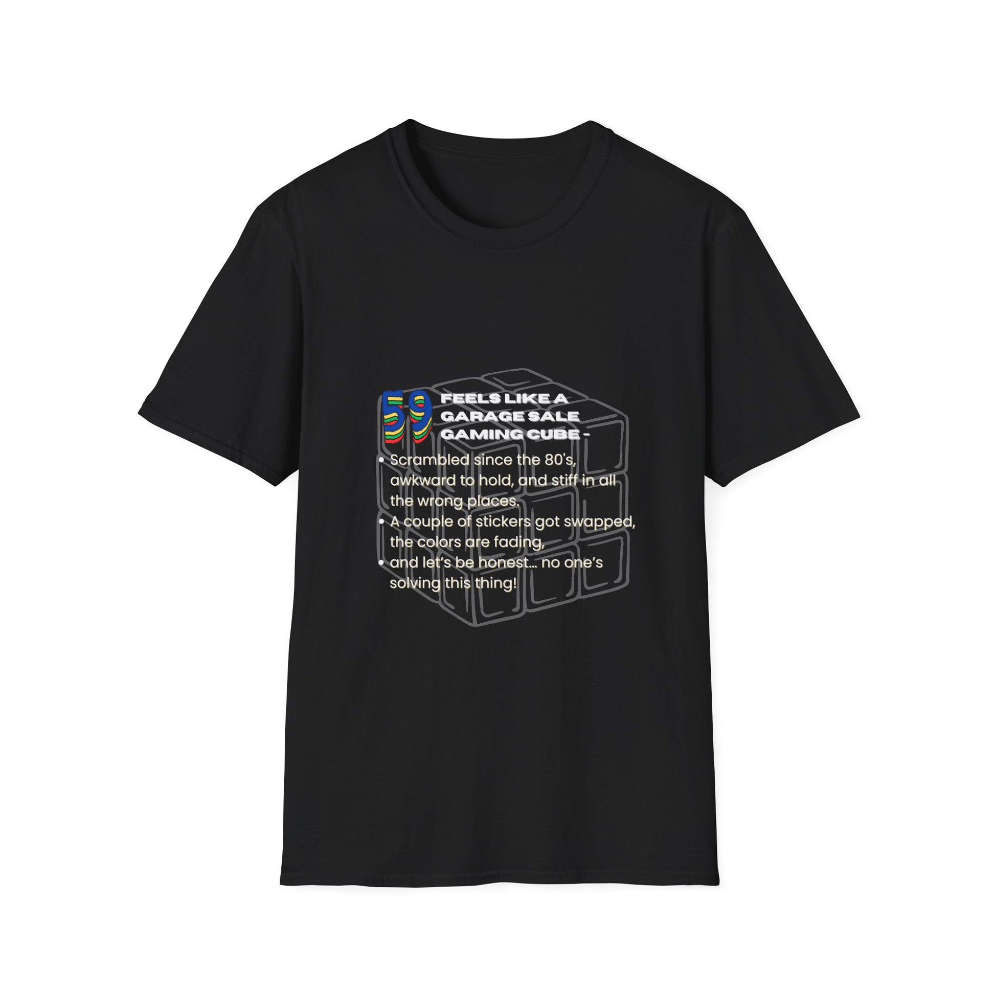 Nostalgic Unisex Softstyle T-Shirt - Perfect for Retro Lovers, Gift for Nostalgia Enthusiasts, Casual Wear, 80s Vibe, Unique Garage Sale