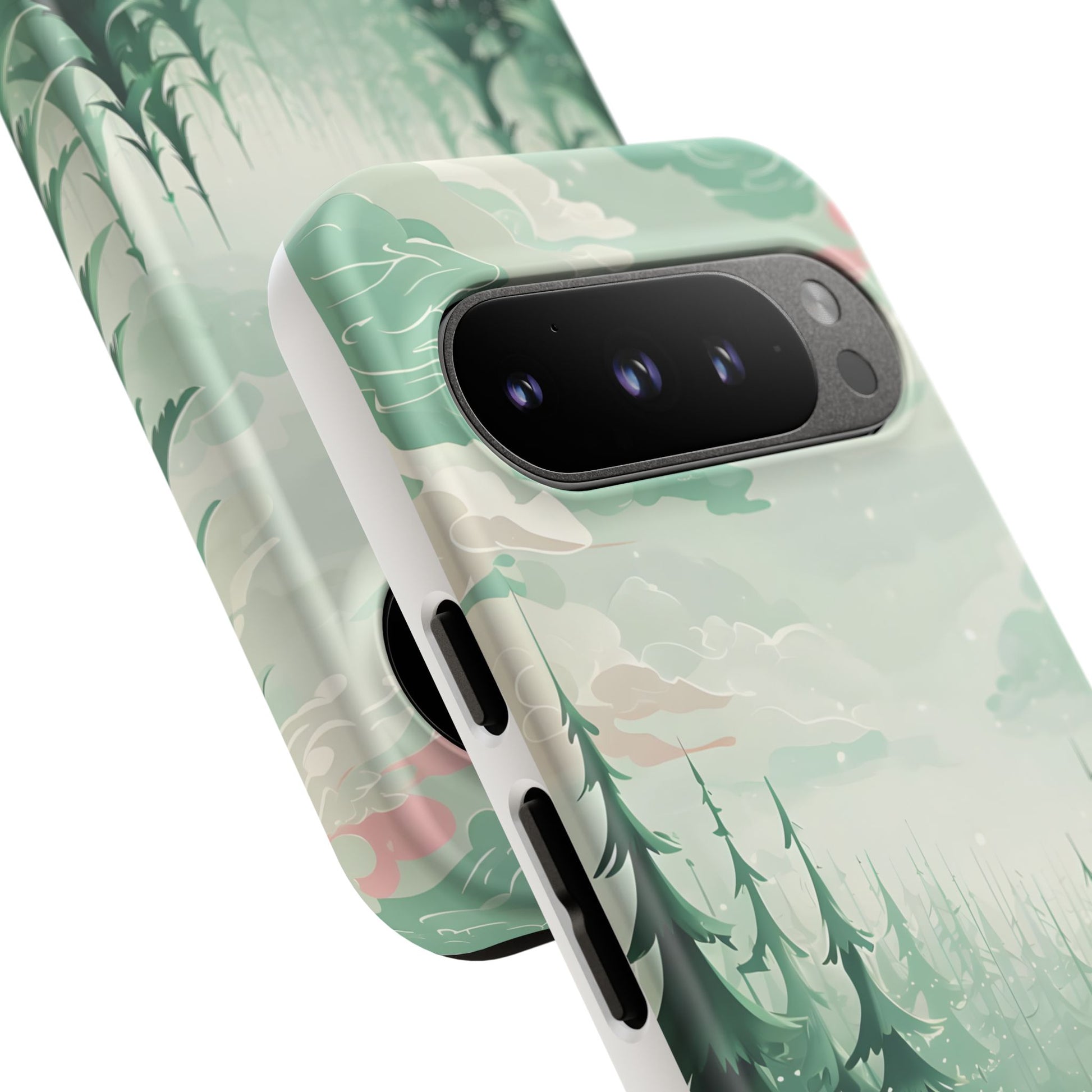 Phone Case, Tough Cover, Whimsical Enchanted Forest, Protective Phone Accessories, Forest Theme Phone Skin