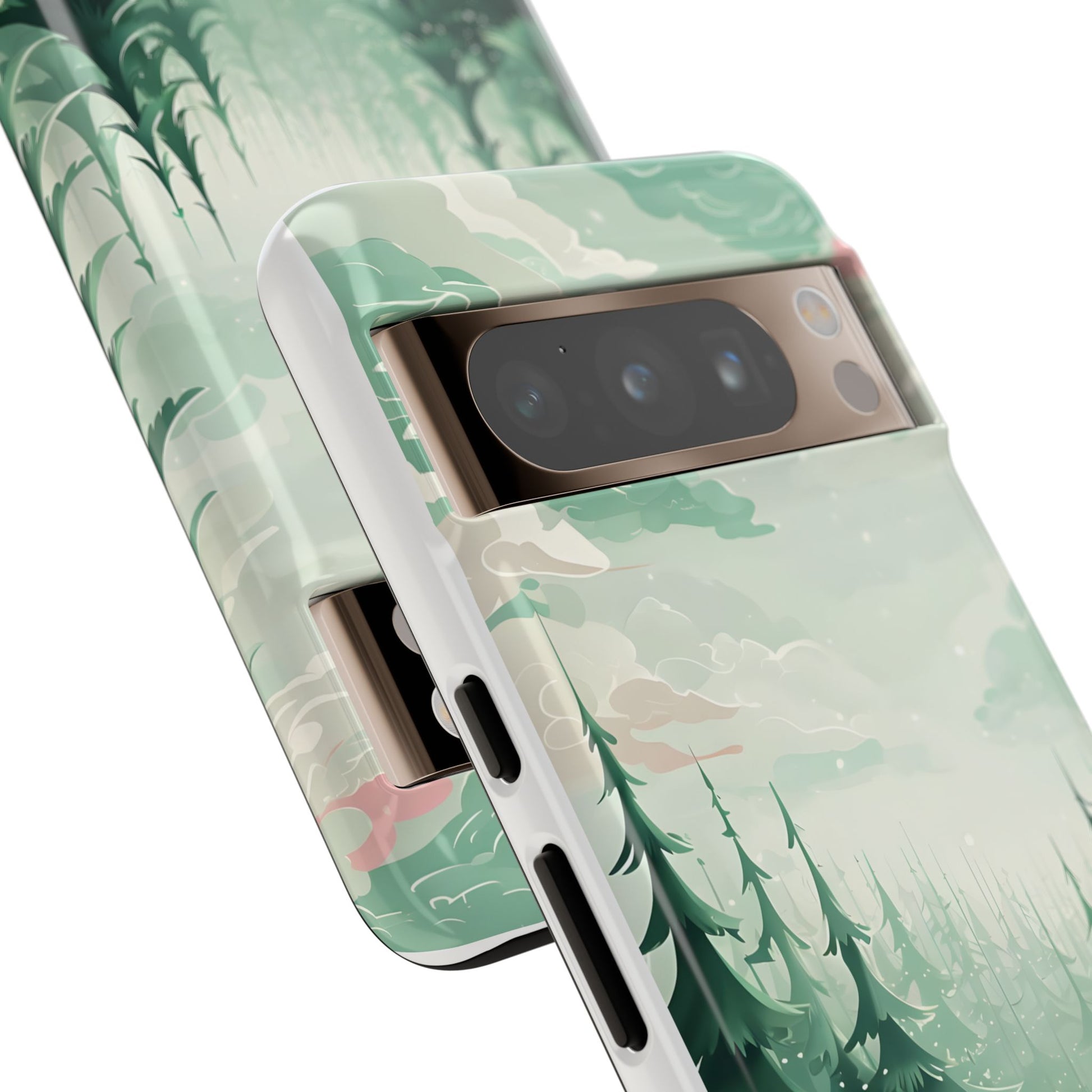 Phone Case, Tough Cover, Whimsical Enchanted Forest, Protective Phone Accessories, Forest Theme Phone Skin