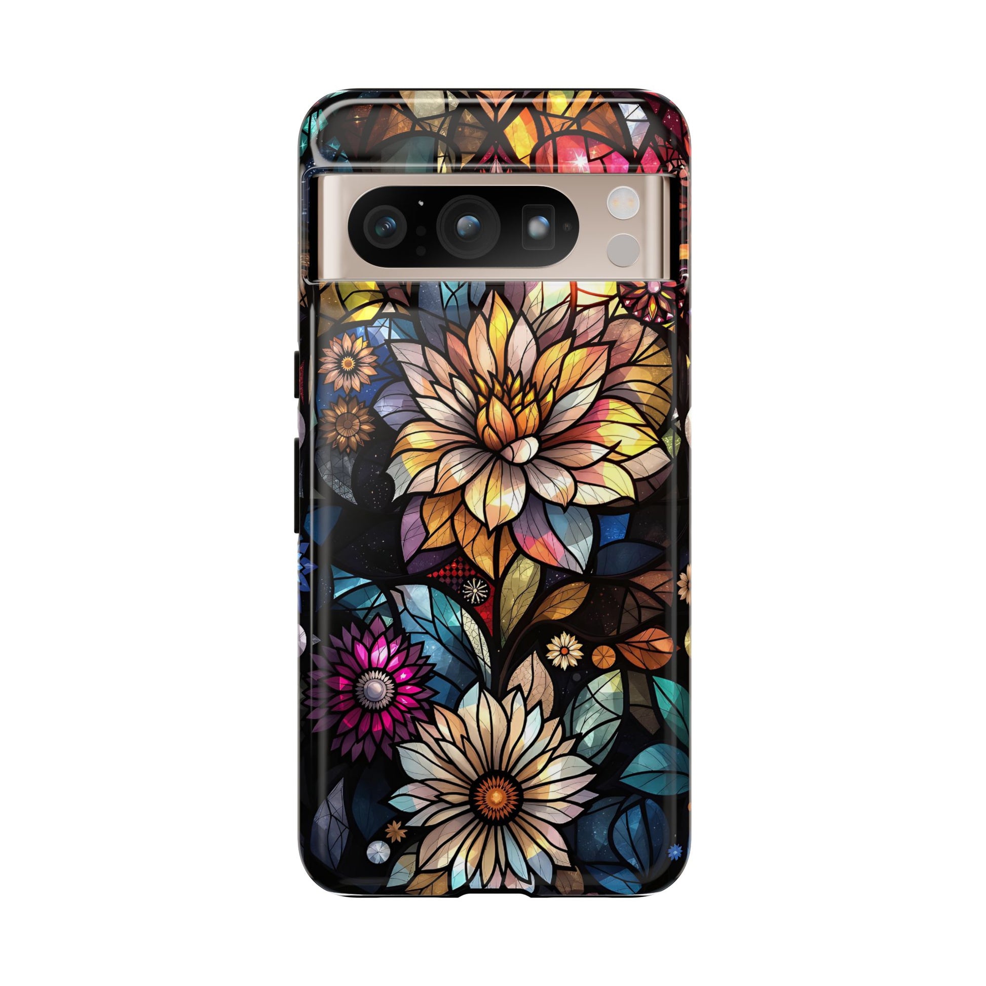 Floral Phone Case - Vibrant Petal Pattern, Tough Protection, Stylish Accessory, Gift for Nature Lovers, Eco-Friendly Design, Floral Art