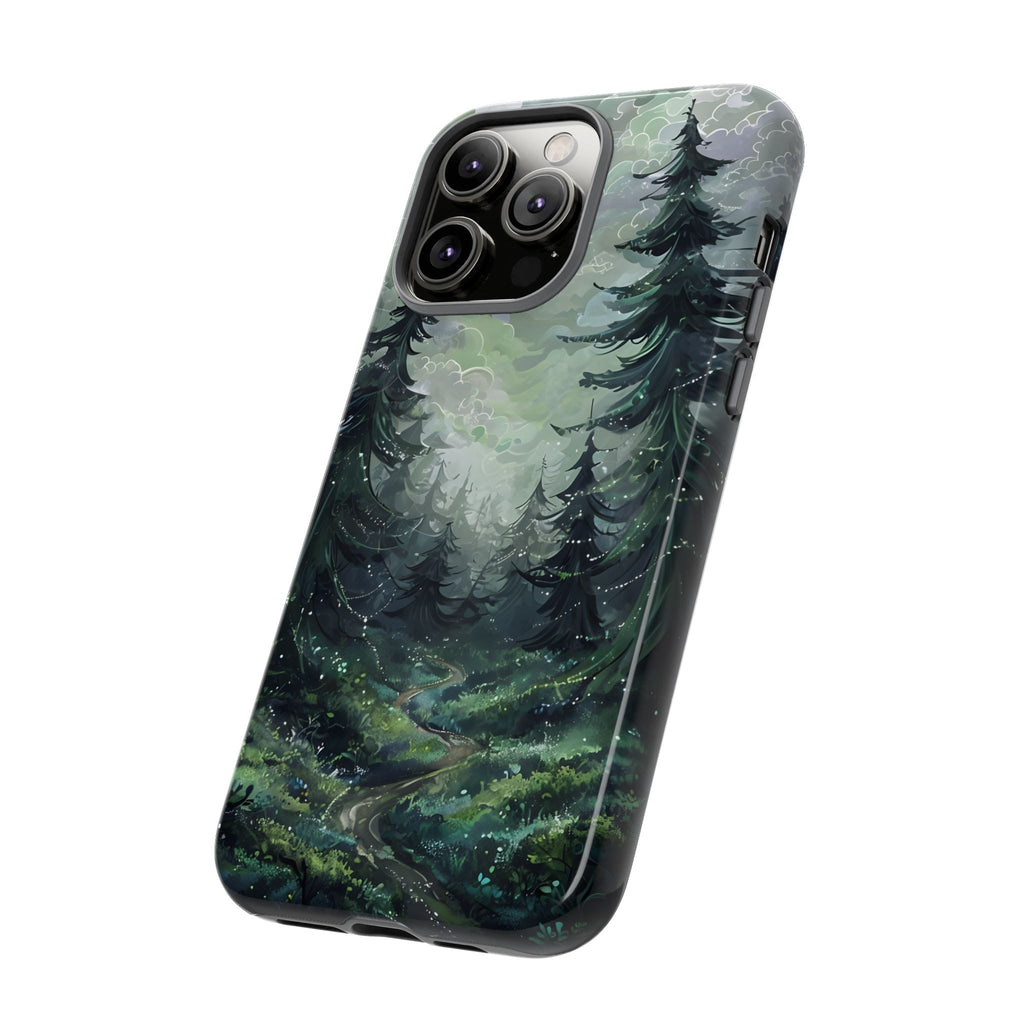 Phone Case, Whimsical Enchanted Forest, Tough Protective Cover, Unique Gift, Trendy