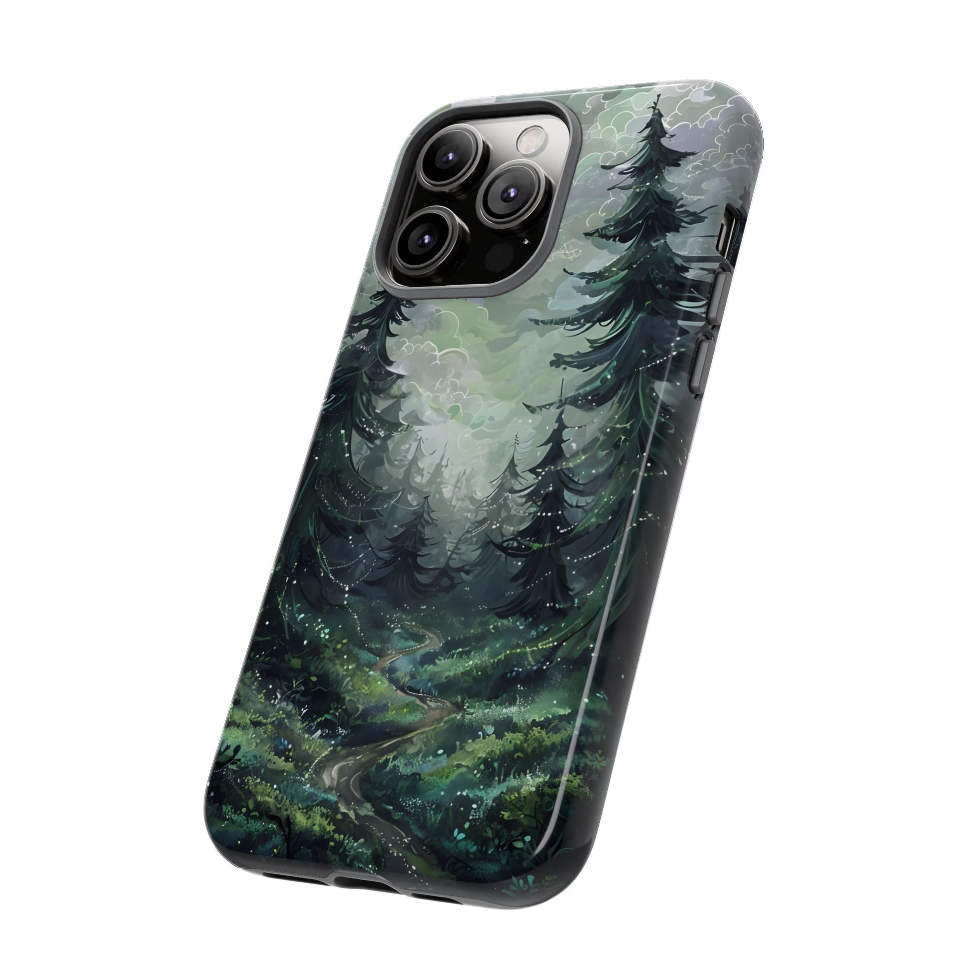 Phone Case, Whimsical Enchanted Forest, Tough Protective Cover, Unique Gift, Trendy