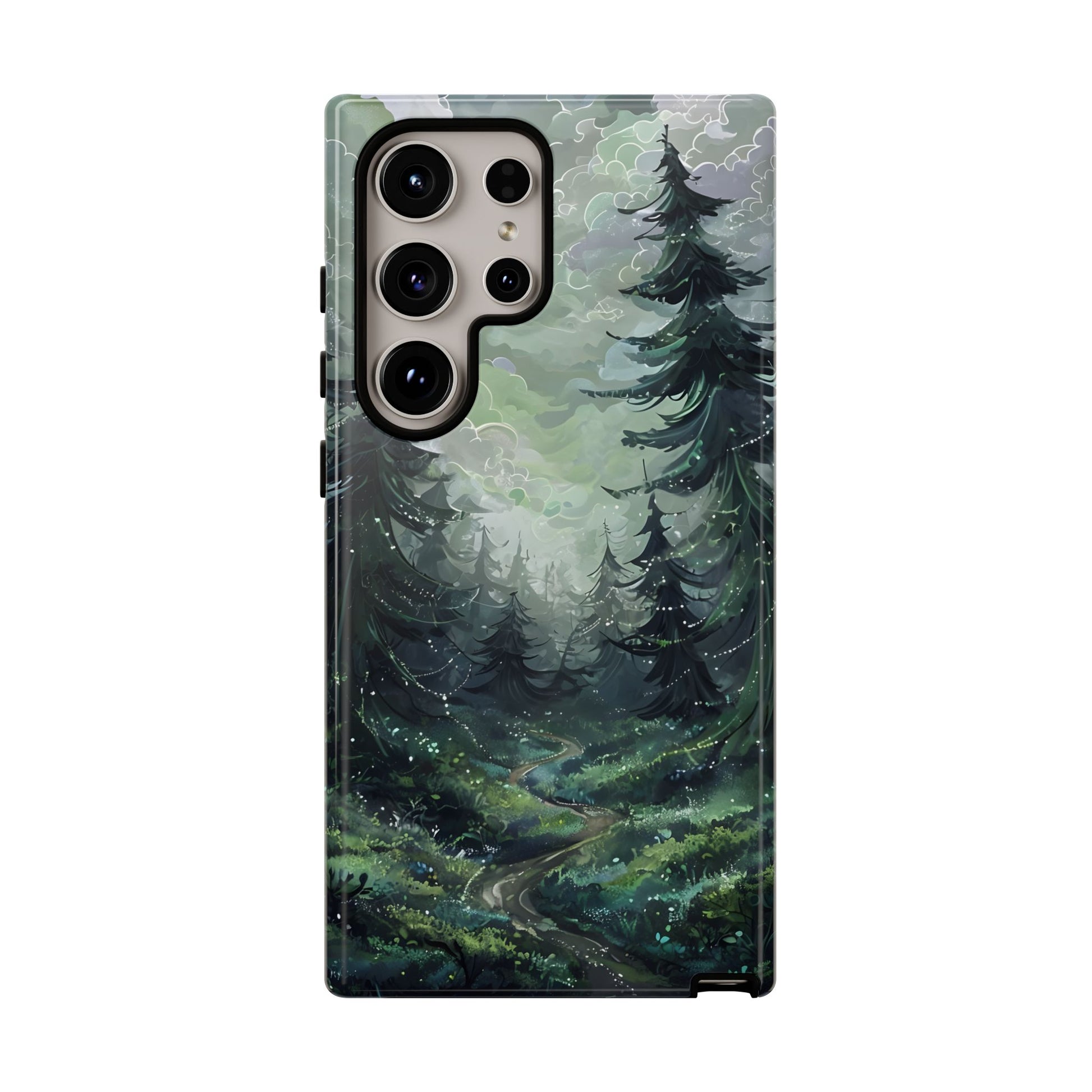 Phone Case, Whimsical Enchanted Forest, Tough Protective Cover, Unique Gift, Trendy