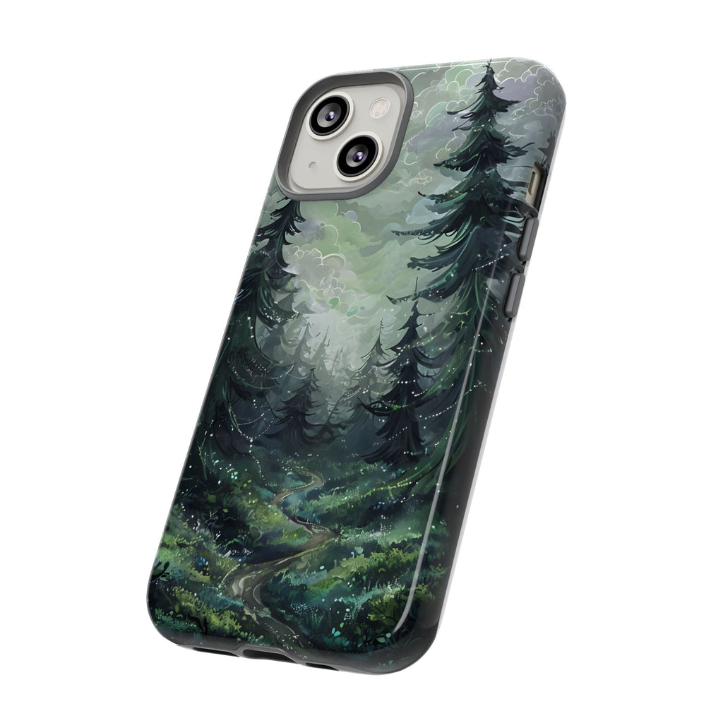 Phone Case, Whimsical Enchanted Forest, Tough Protective Cover, Unique Gift, Trendy