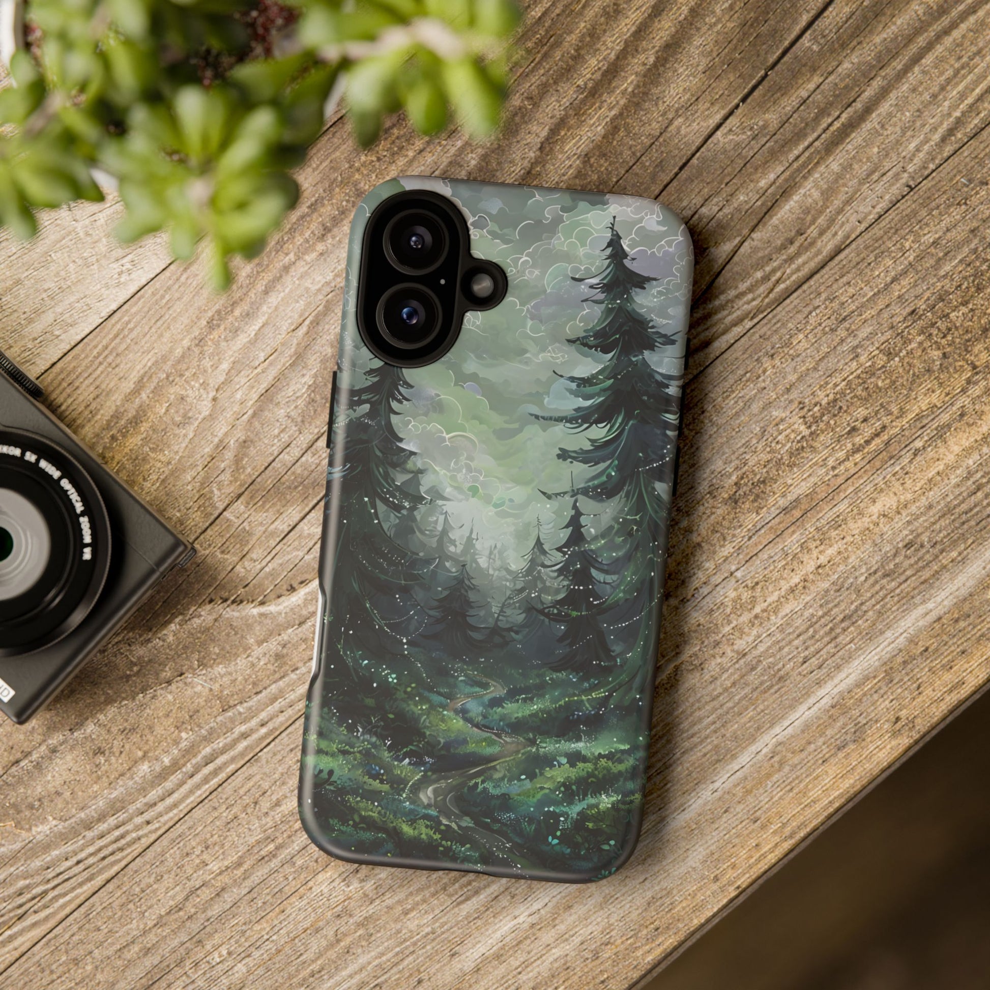 Phone Case, Whimsical Enchanted Forest, Tough Protective Cover, Unique Gift, Trendy