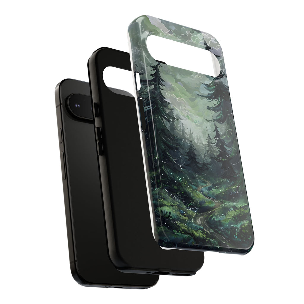 Phone Case, Whimsical Enchanted Forest, Tough Protective Cover, Unique Gift, Trendy