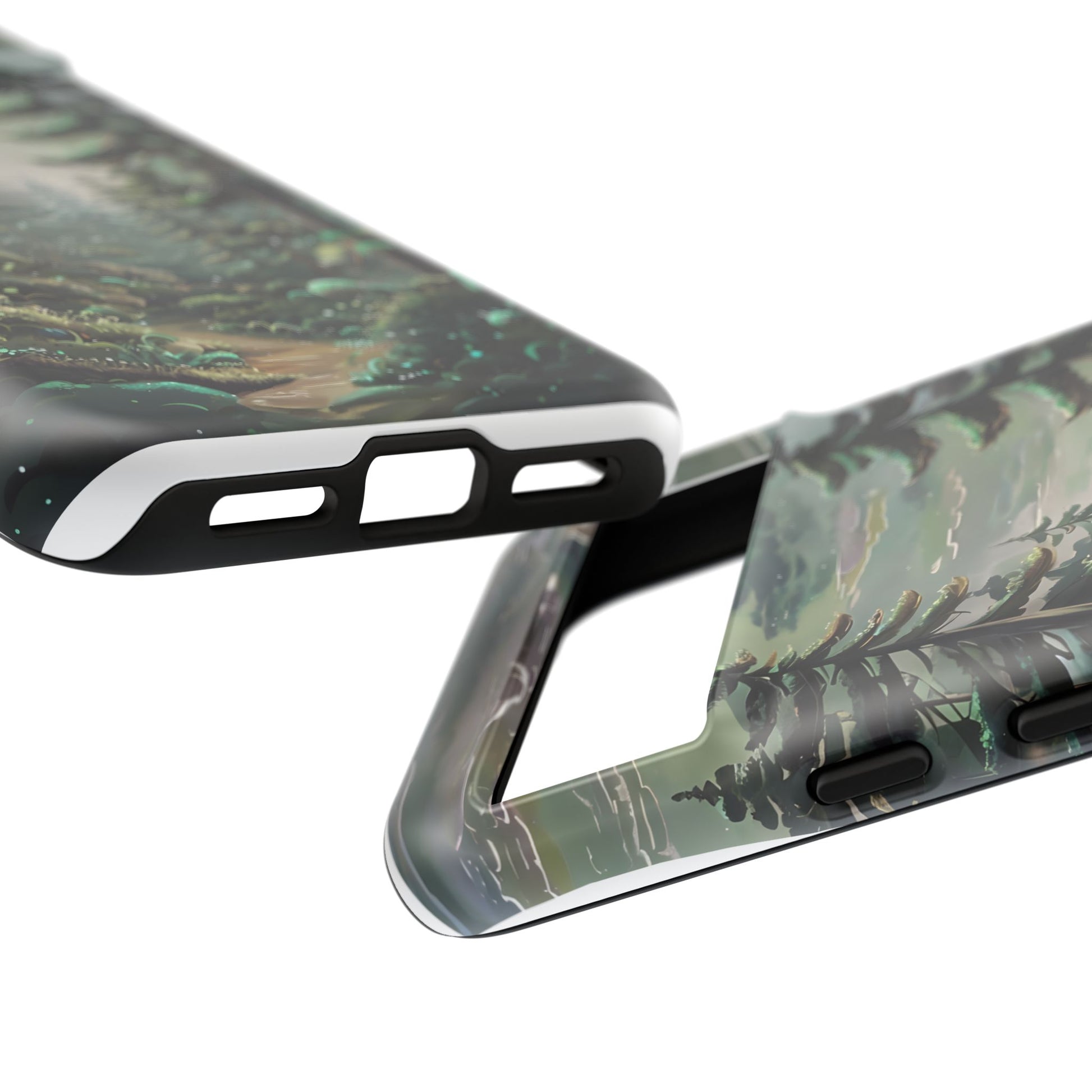 Phone Case, Whimsical Anime Forest Illustration Brimming With Enchantment, Tough Protective Cover, Unique Gift, Trendy