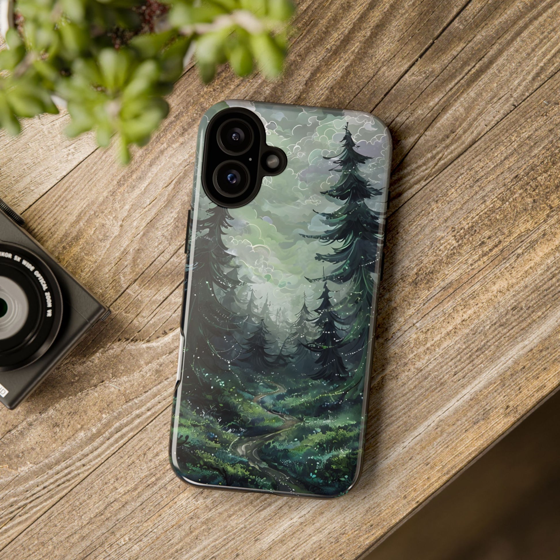 Phone Case, Whimsical Enchanted Forest, Tough Protective Cover, Unique Gift, Trendy