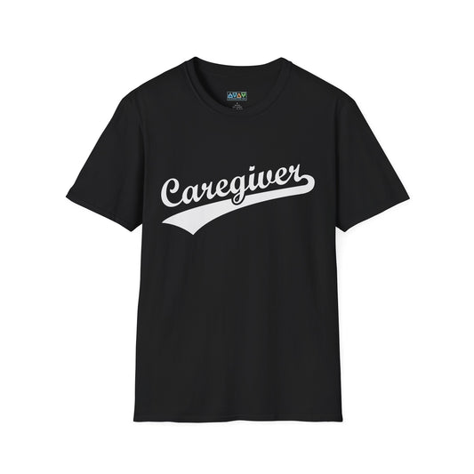 Caregiver Unisex Softstyle T-Shirt, Perfect Gift for Nurses, Supportive Apparel, Caregiver Appreciation, Comfort Tee