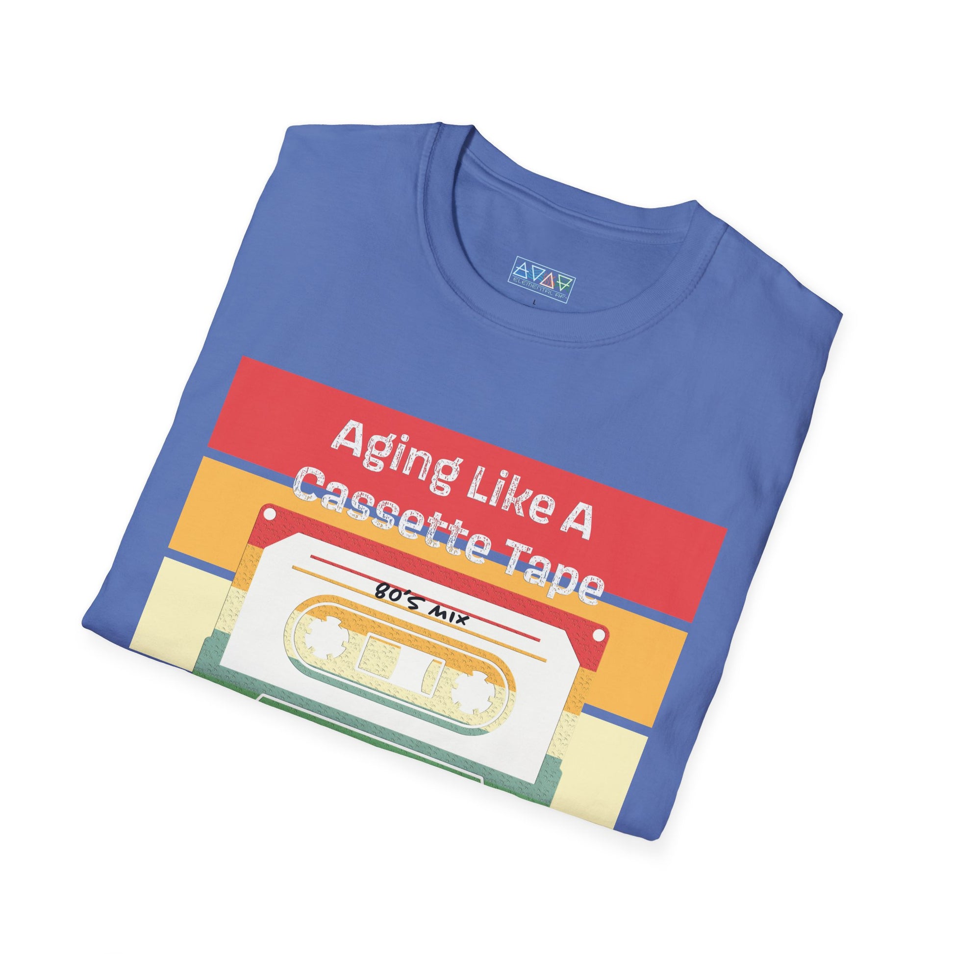 Retro Cassette Tape T-Shirt | Nostalgic Music Vibes, Fun Gift for Music Lovers, Casual Outfit, Birthday Present, Unisex Graphic Tee