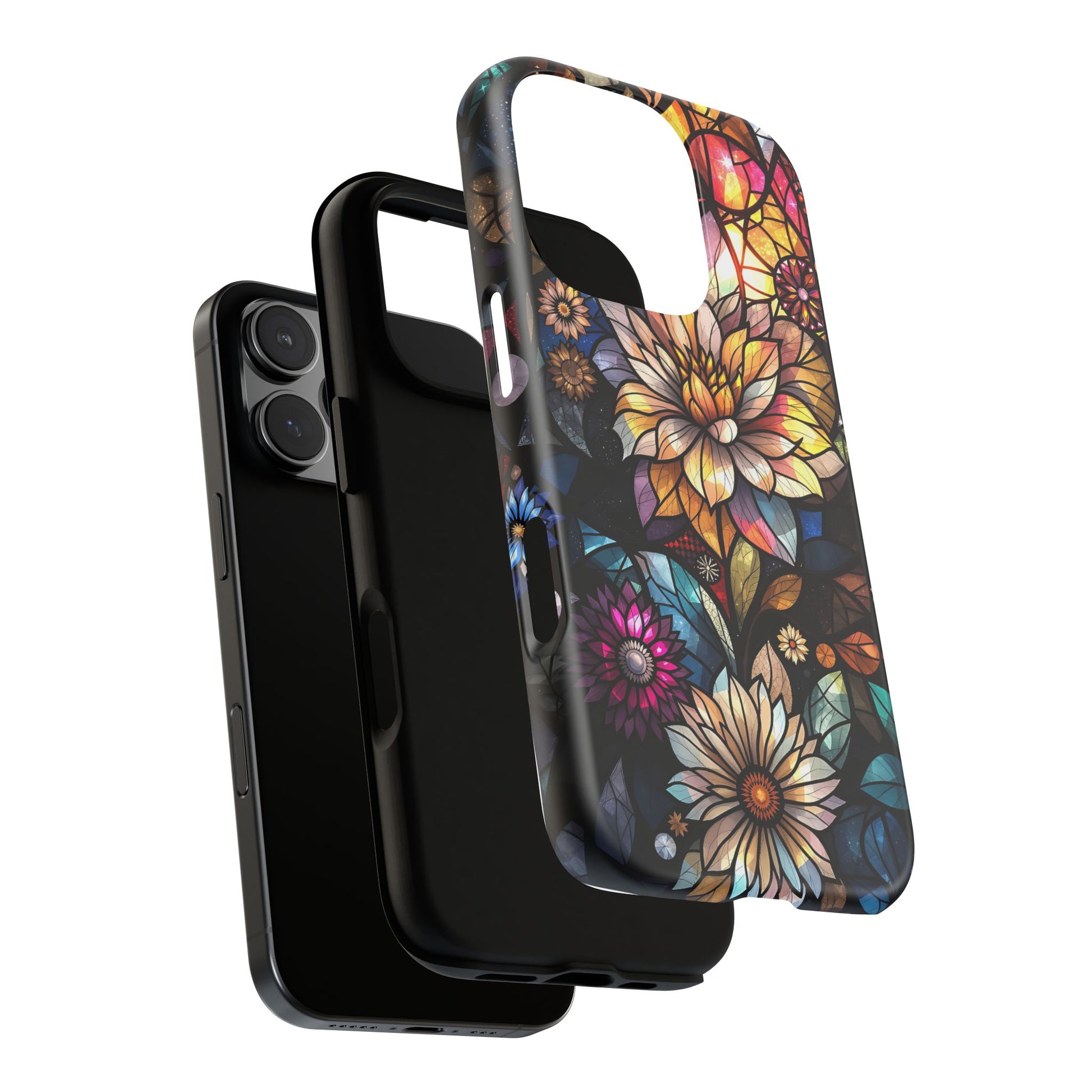 Floral Phone Case - Vibrant Petal Pattern, Tough Protection, Stylish Accessory, Gift for Nature Lovers, Eco-Friendly Design, Floral Art