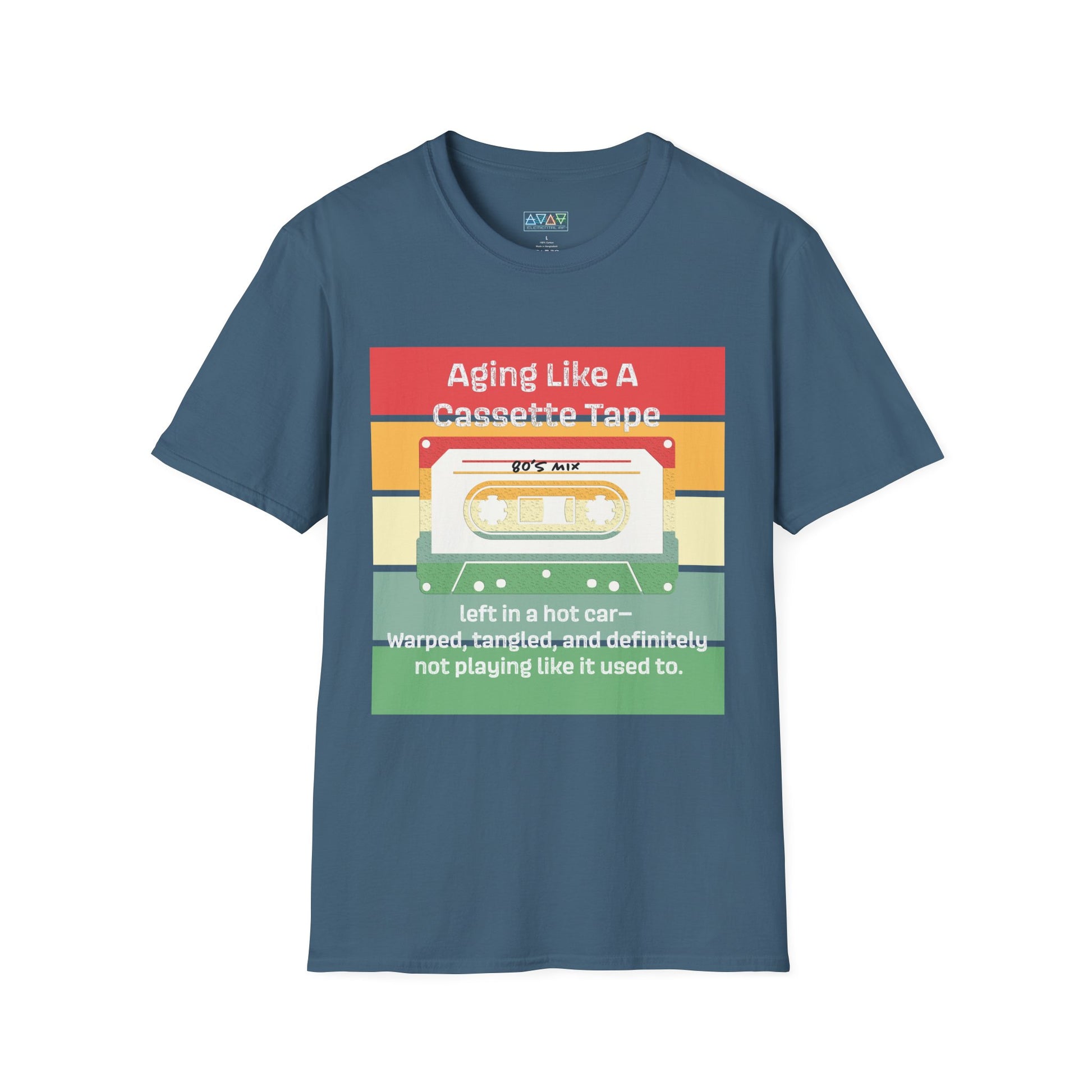 Retro Cassette Tape T-Shirt | Nostalgic Music Vibes, Fun Gift for Music Lovers, Casual Outfit, Birthday Present, Unisex Graphic Tee