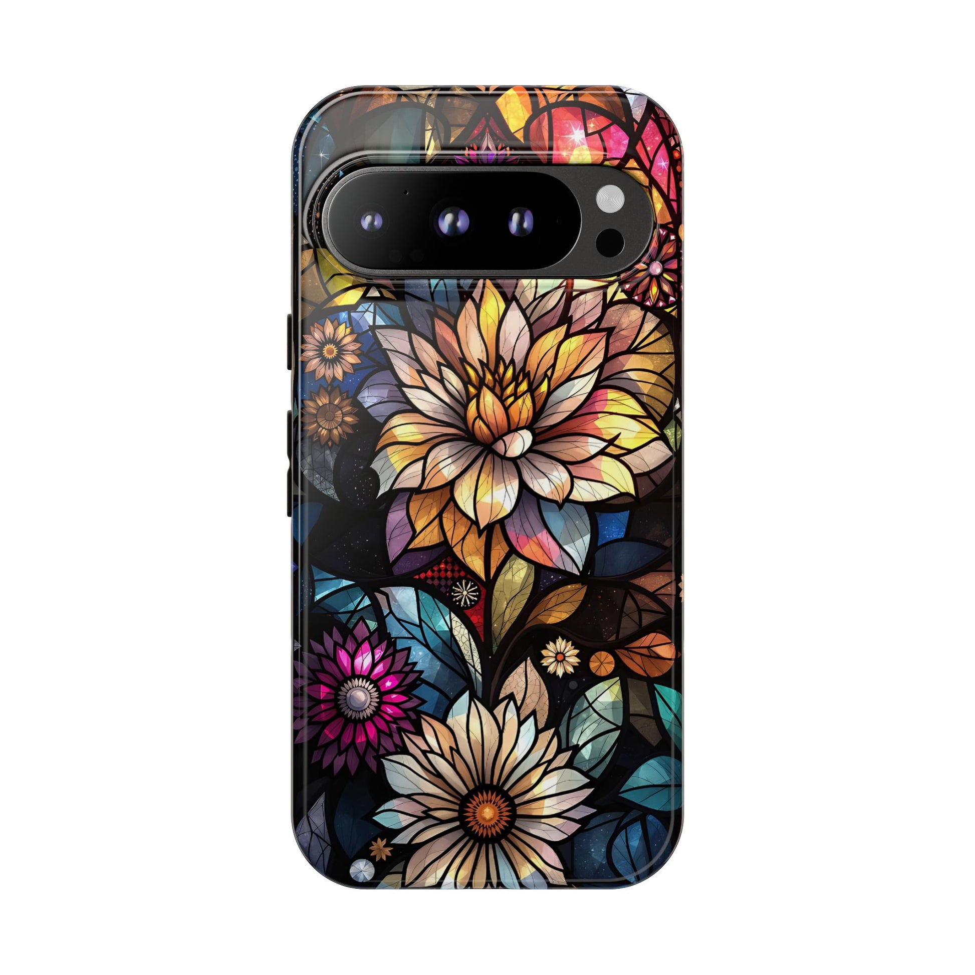 Floral Phone Case - Vibrant Petal Pattern, Tough Protection, Stylish Accessory, Gift for Nature Lovers, Eco-Friendly Design, Floral Art