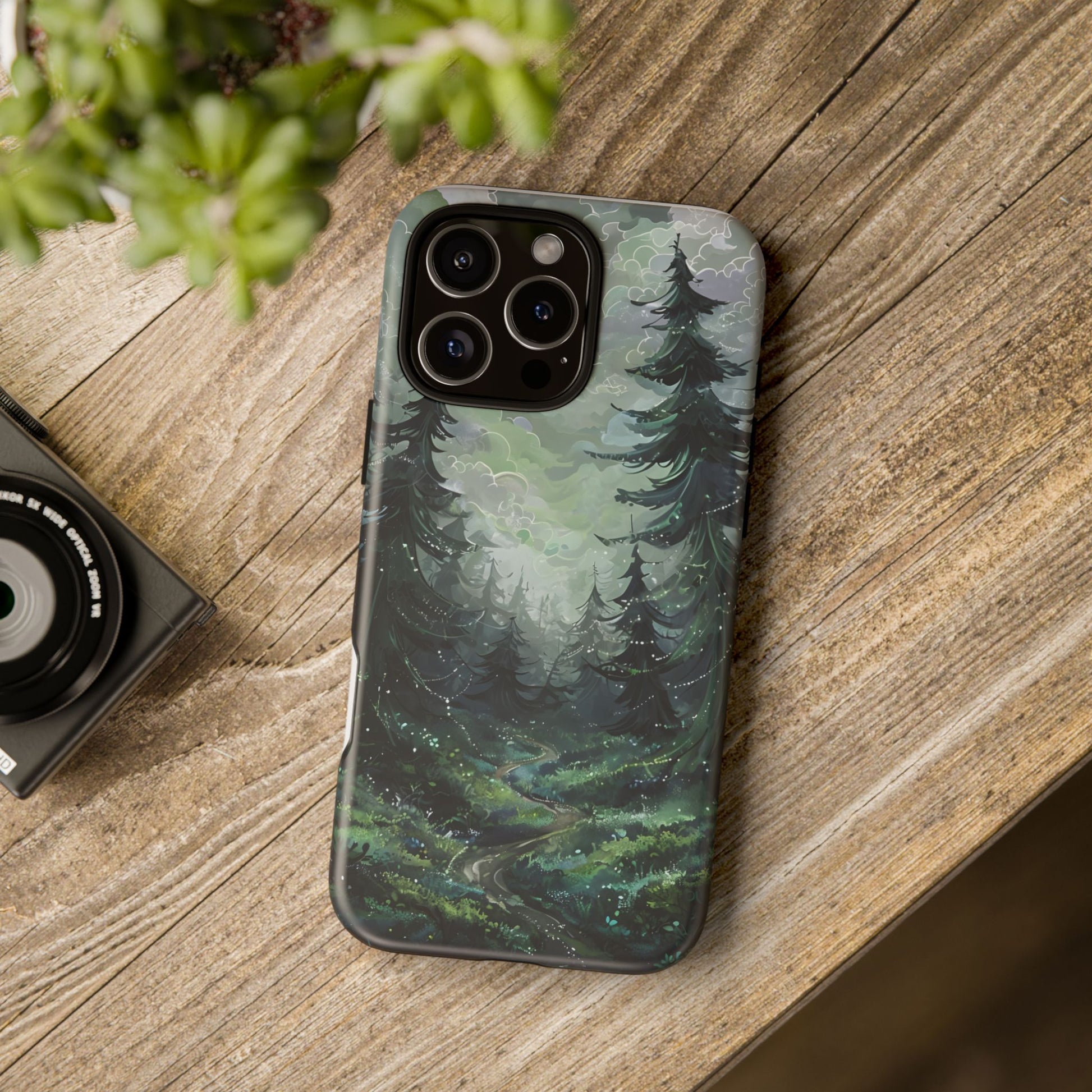 Phone Case, Whimsical Enchanted Forest, Tough Protective Cover, Unique Gift, Trendy