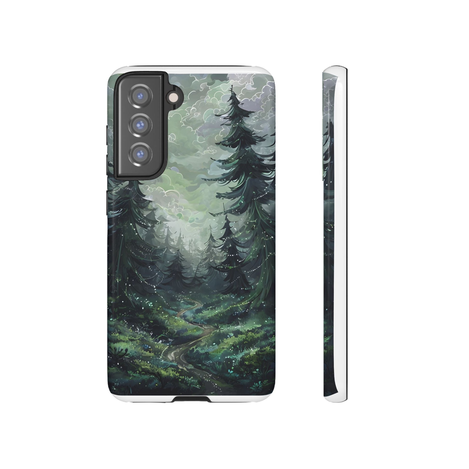 Phone Case, Whimsical Enchanted Forest, Tough Protective Cover, Unique Gift, Trendy