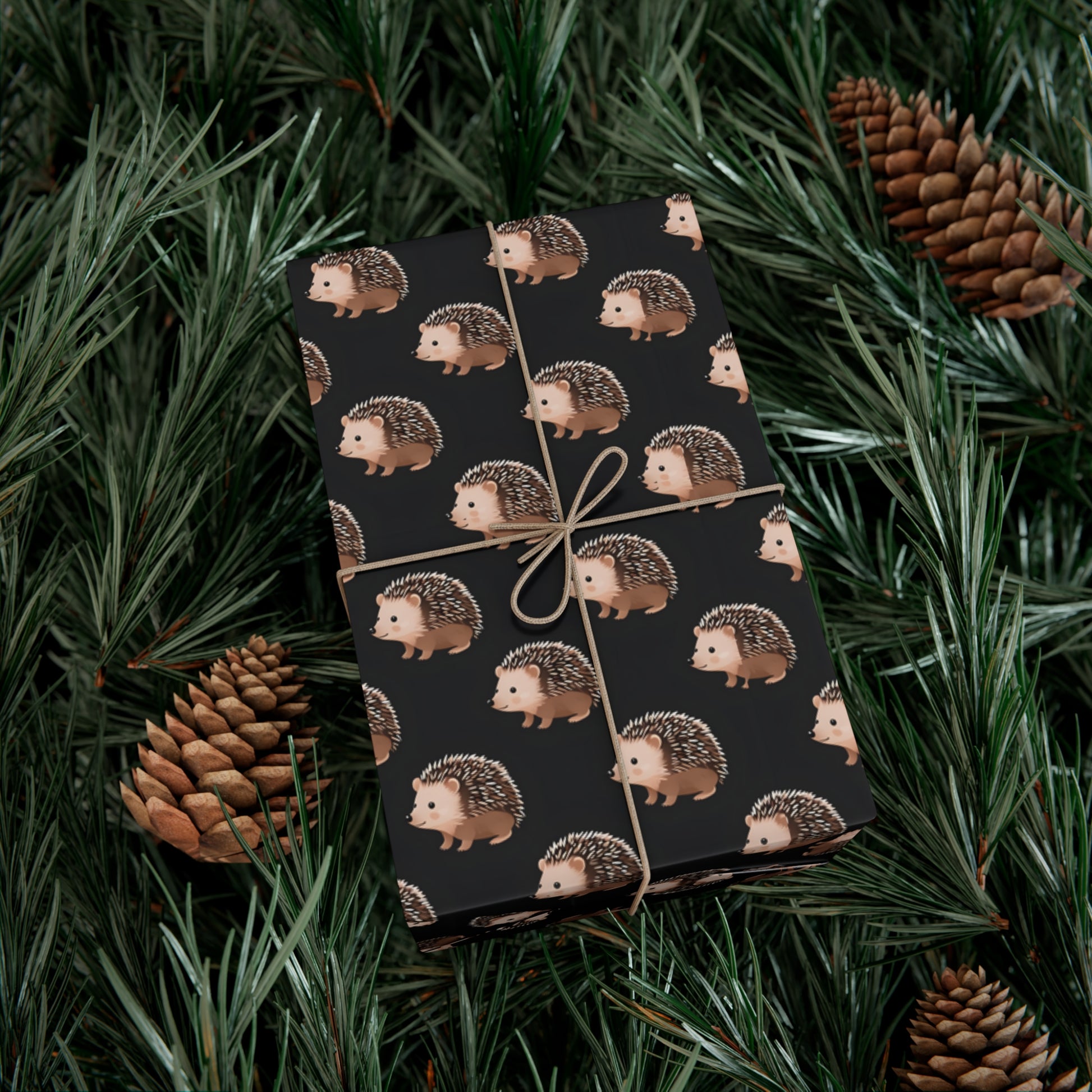 Gift Wrap Papers, Wrapping Paper with Cute Hedgehogs - Perfect for Gifts, Birthdays, Holidays, DIY Projects, Scrapbooking