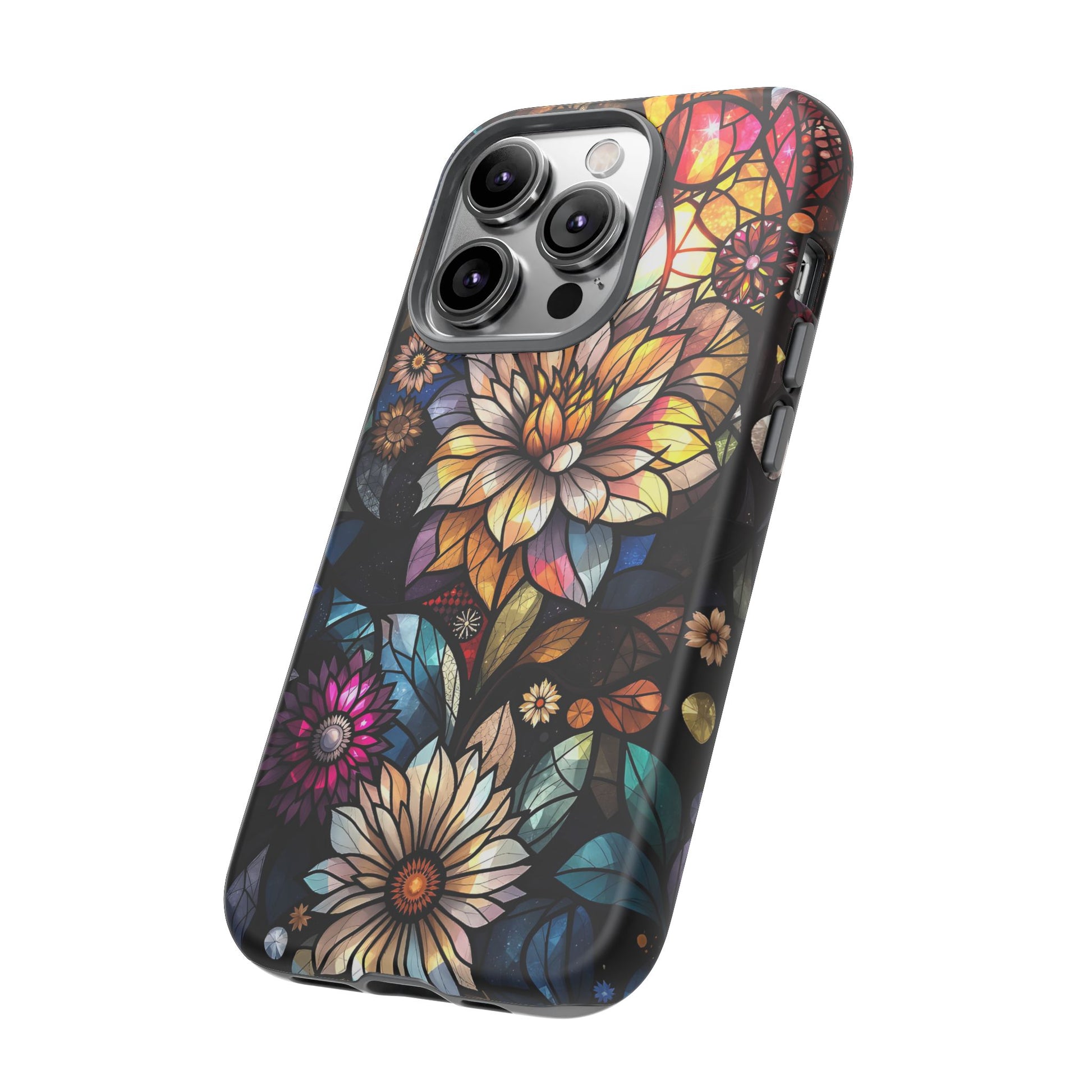 Floral Phone Case - Vibrant Petal Pattern, Tough Protection, Stylish Accessory, Gift for Nature Lovers, Eco-Friendly Design, Floral Art