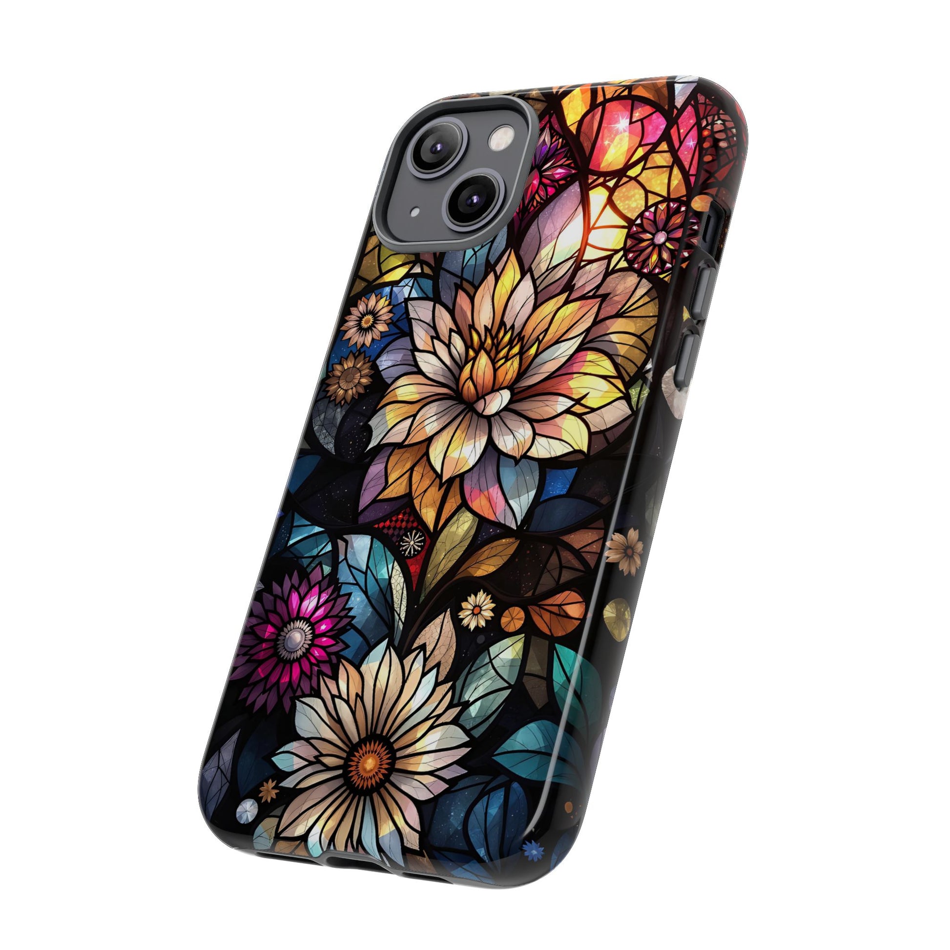 Floral Phone Case - Vibrant Petal Pattern, Tough Protection, Stylish Accessory, Gift for Nature Lovers, Eco-Friendly Design, Floral Art