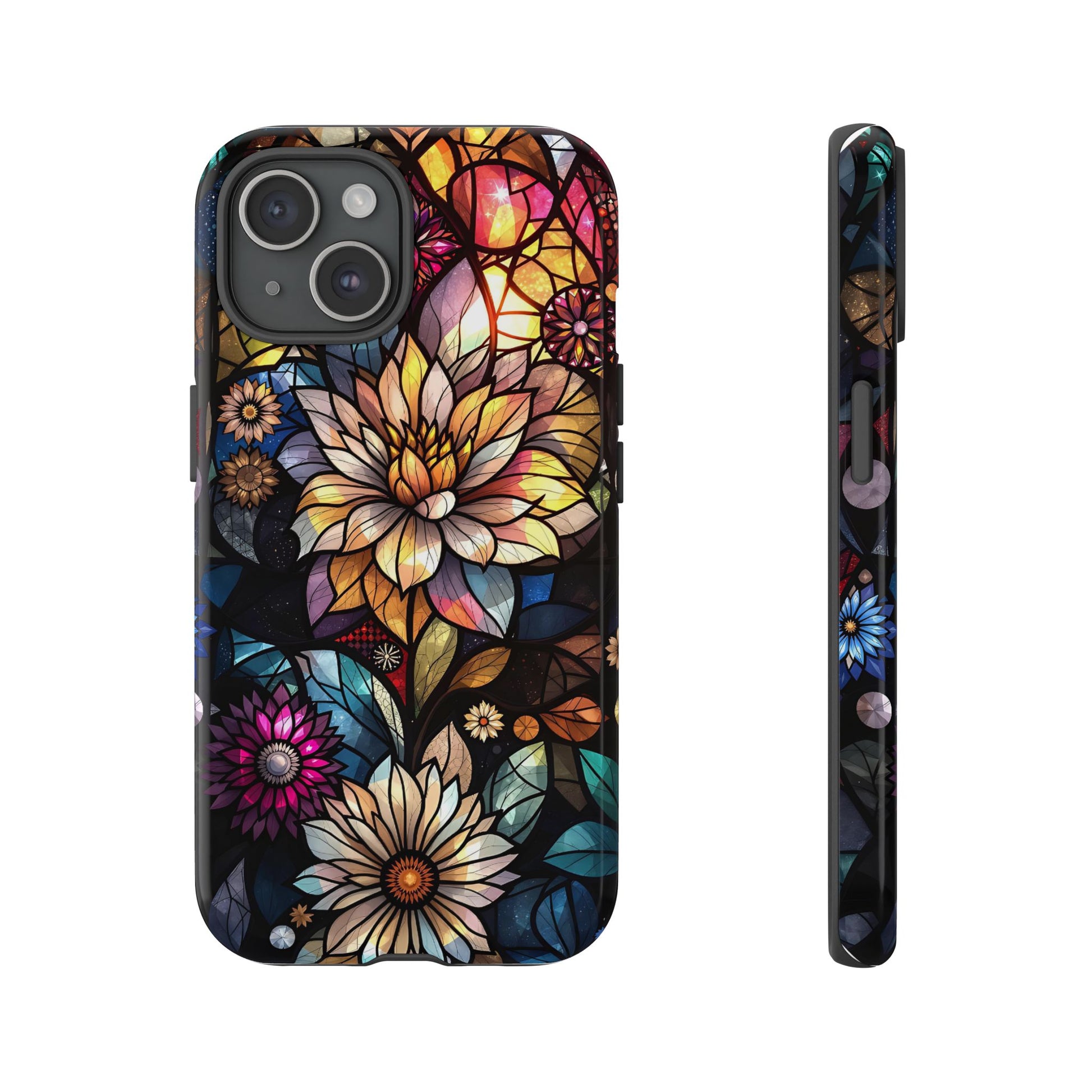Floral Phone Case - Vibrant Petal Pattern, Tough Protection, Stylish Accessory, Gift for Nature Lovers, Eco-Friendly Design, Floral Art