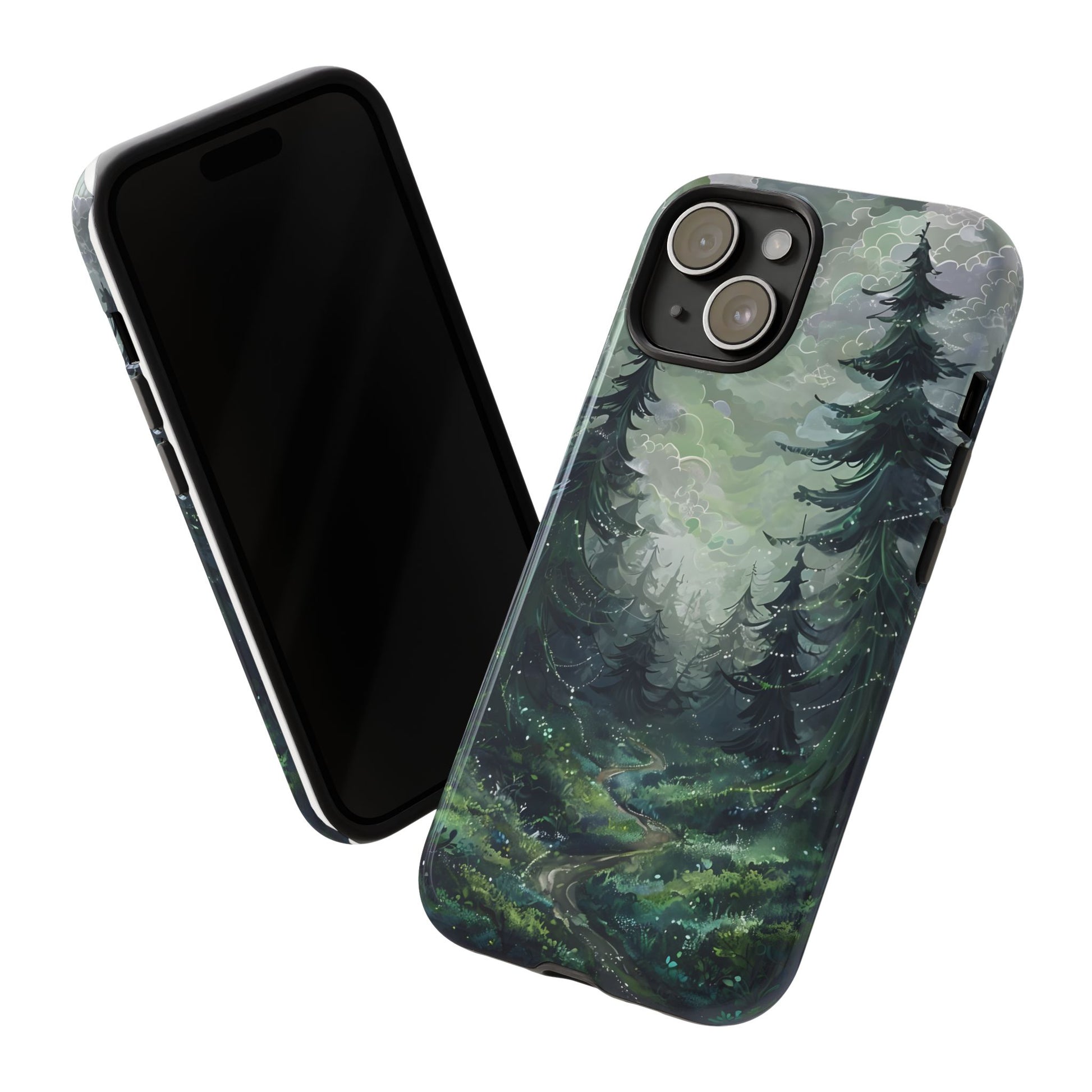 Phone Case, Whimsical Enchanted Forest, Tough Protective Cover, Unique Gift, Trendy