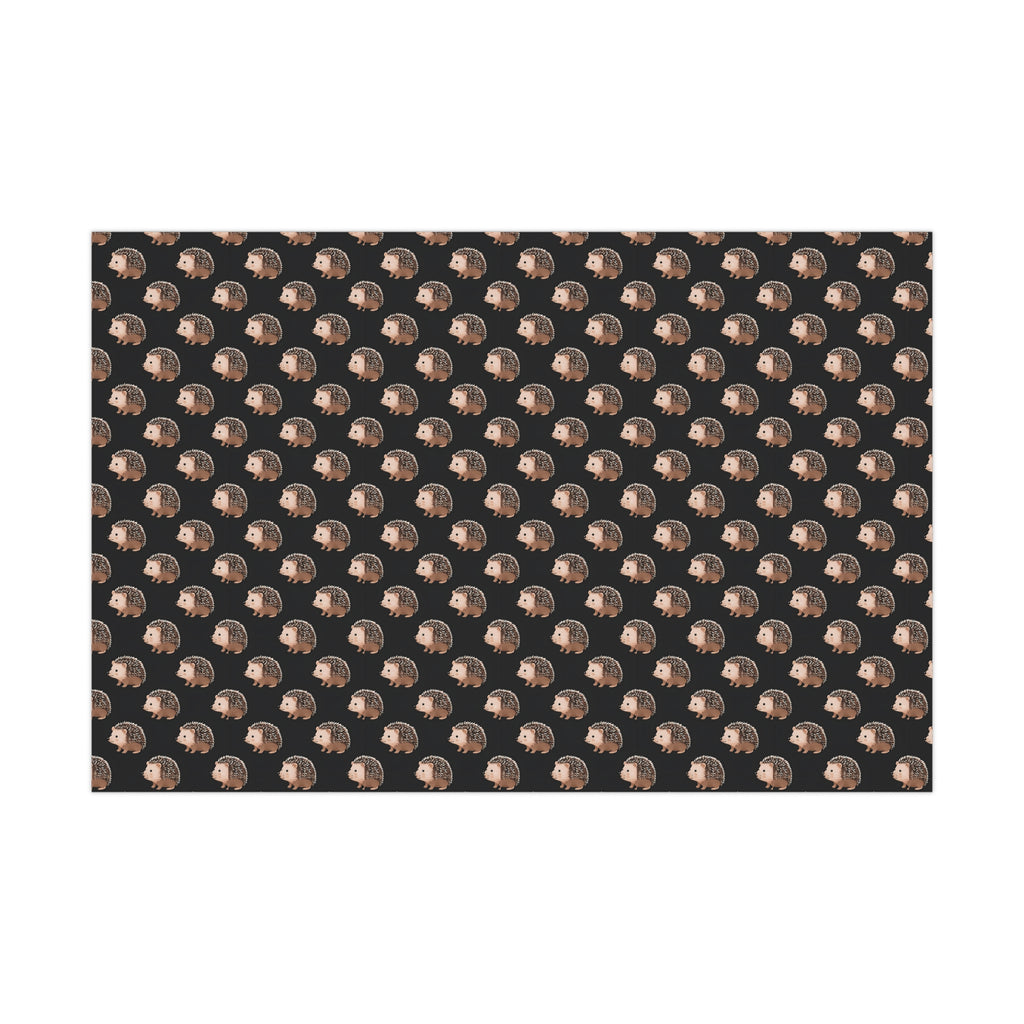 Gift Wrap Papers, Wrapping Paper with Cute Hedgehogs - Perfect for Gifts, Birthdays, Holidays, DIY Projects, Scrapbooking