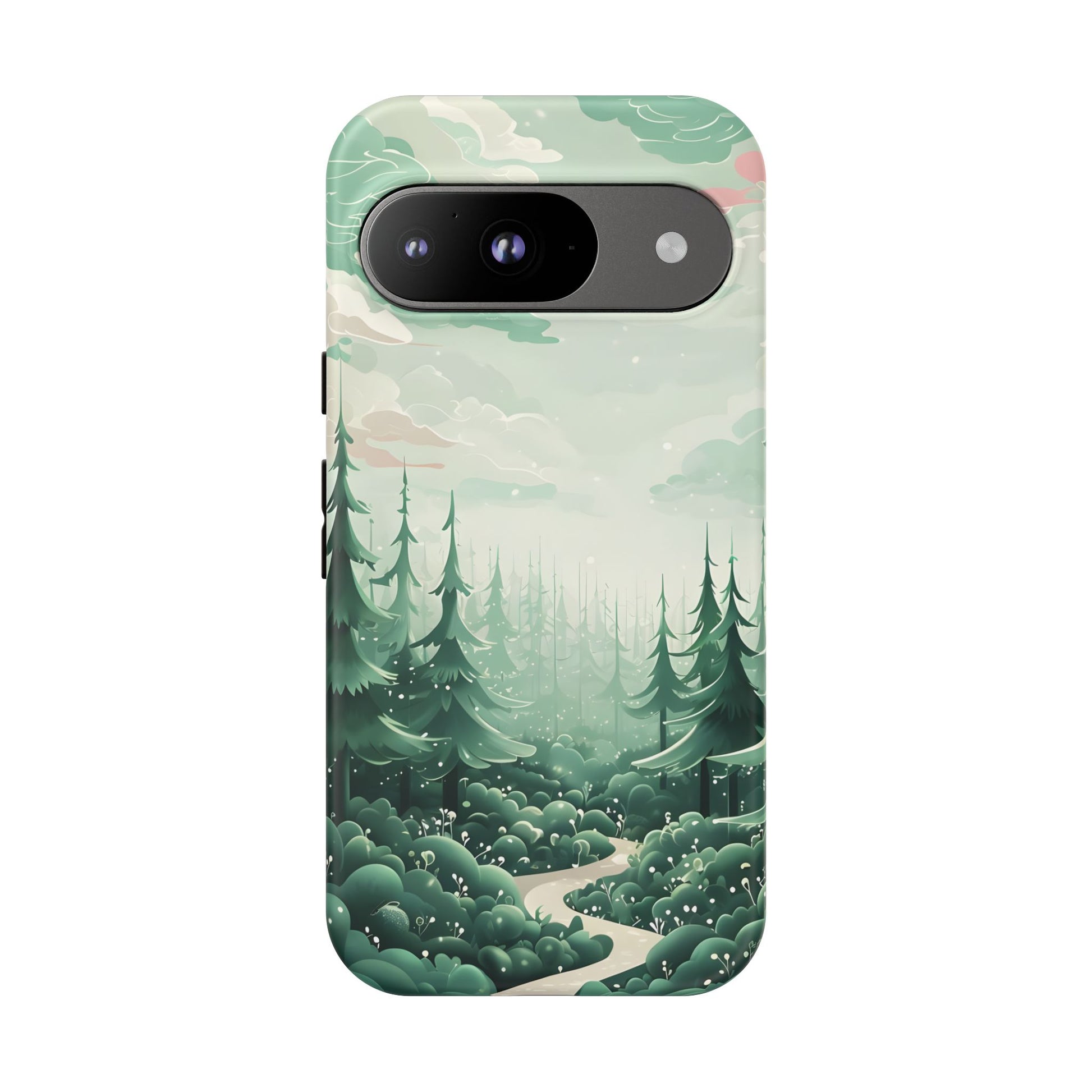 Phone Case, Tough Cover, Whimsical Enchanted Forest, Protective Phone Accessories, Forest Theme Phone Skin