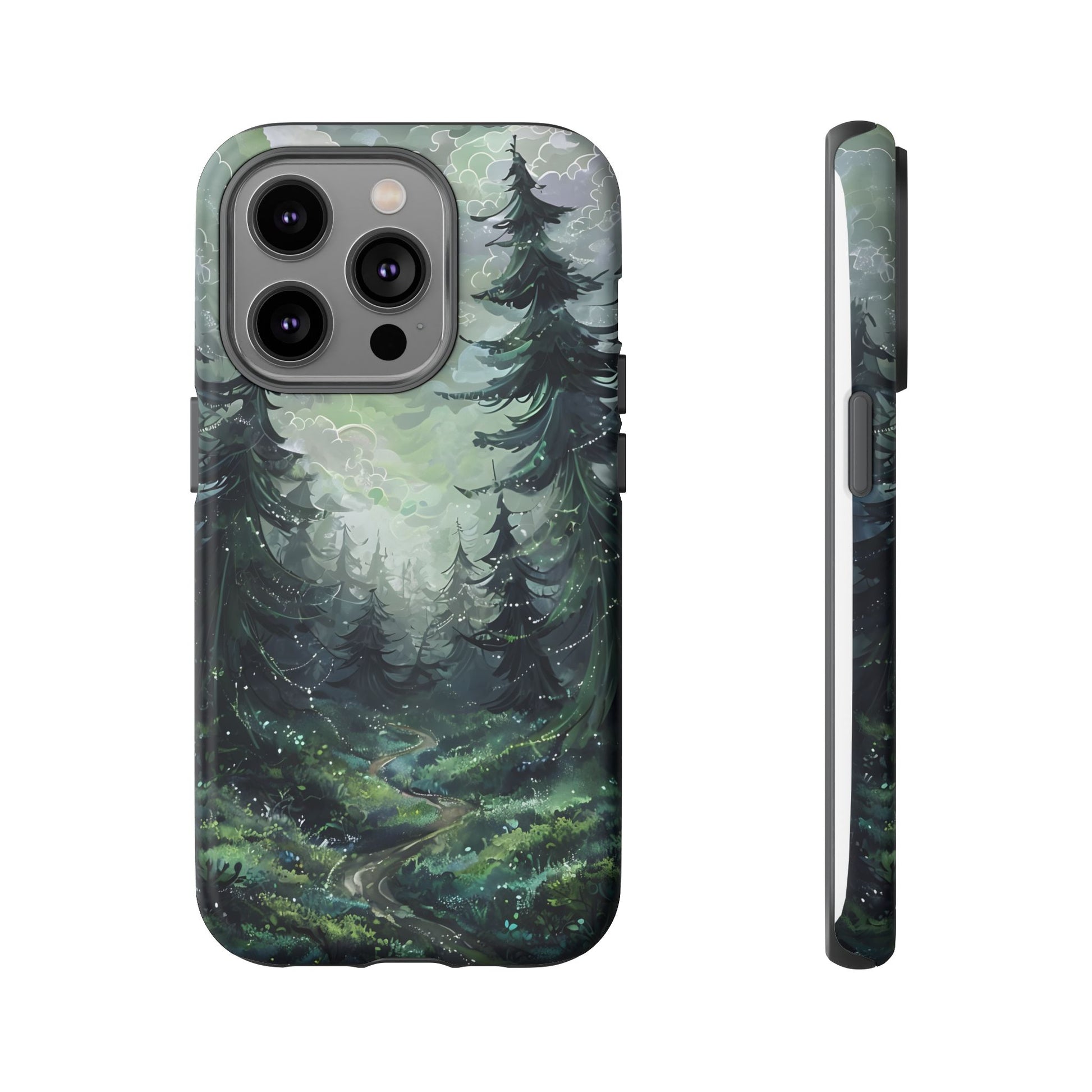 Phone Case, Whimsical Enchanted Forest, Tough Protective Cover, Unique Gift, Trendy