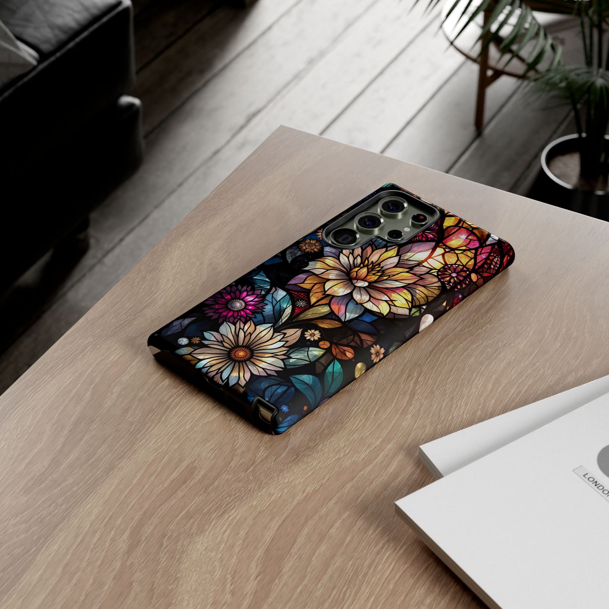 Floral Phone Case - Vibrant Petal Pattern, Tough Protection, Stylish Accessory, Gift for Nature Lovers, Eco-Friendly Design, Floral Art
