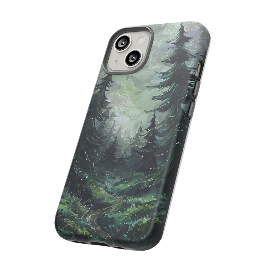Phone Case, Whimsical Enchanted Forest, Tough Protective Cover, Unique Gift, Trendy