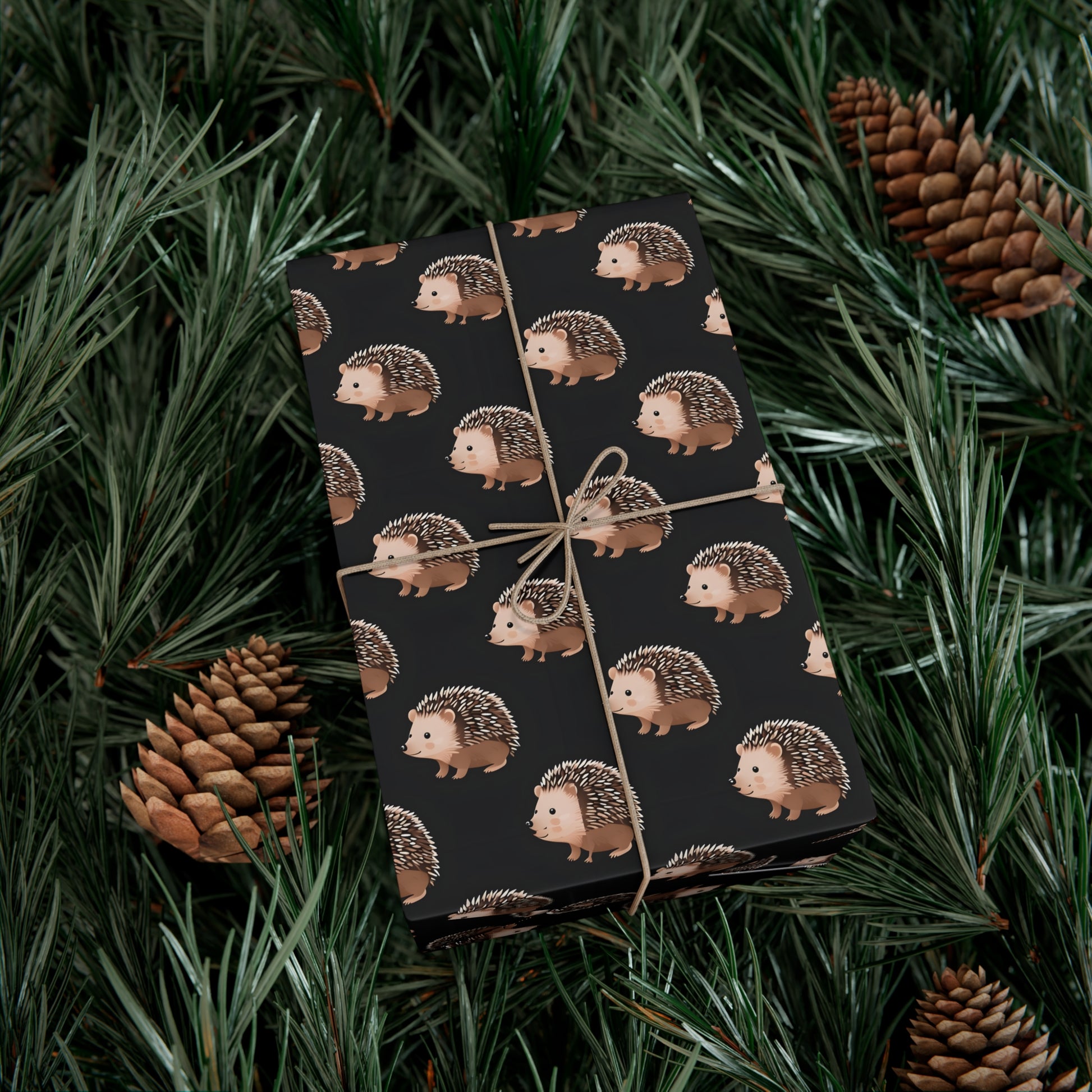 Gift Wrap Papers, Wrapping Paper with Cute Hedgehogs - Perfect for Gifts, Birthdays, Holidays, DIY Projects, Scrapbooking