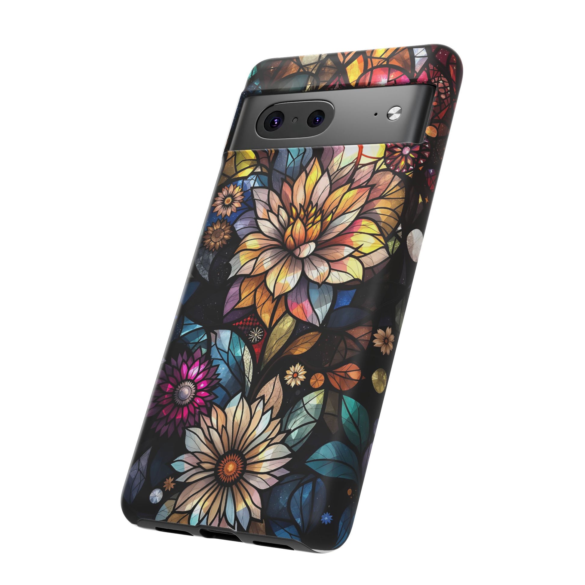 Floral Phone Case - Vibrant Petal Pattern, Tough Protection, Stylish Accessory, Gift for Nature Lovers, Eco-Friendly Design, Floral Art