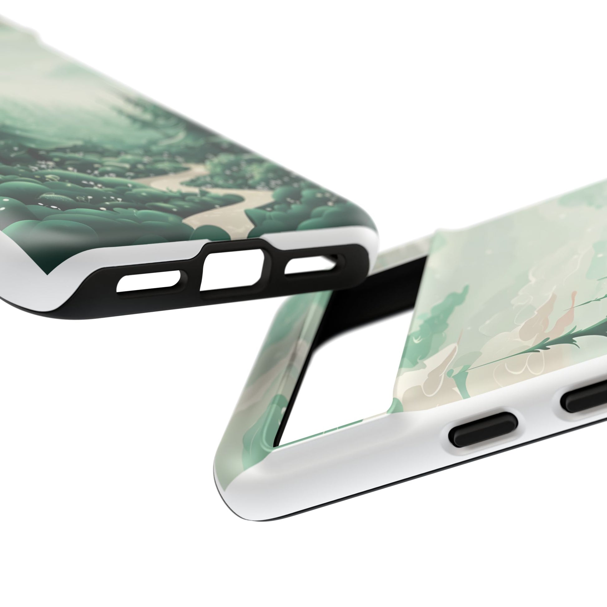 Phone Case, Tough Cover, Whimsical Enchanted Forest, Protective Phone Accessories, Forest Theme Phone Skin