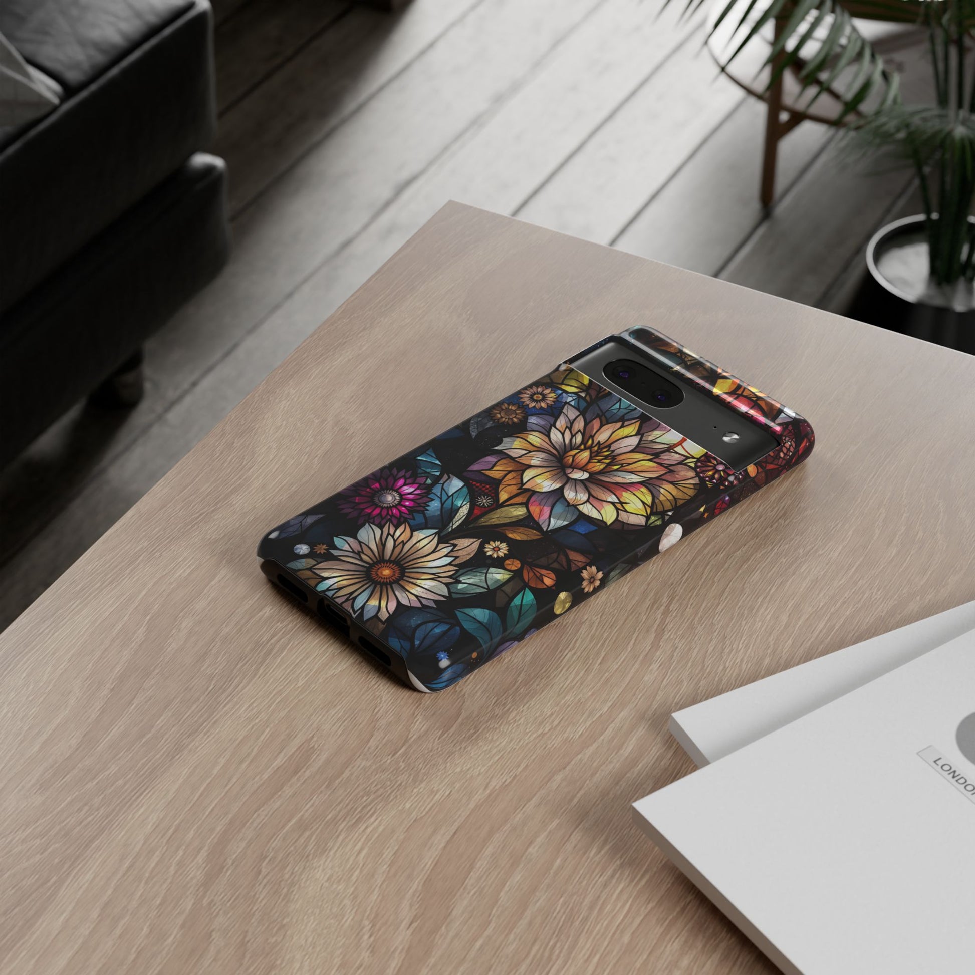Floral Phone Case - Vibrant Petal Pattern, Tough Protection, Stylish Accessory, Gift for Nature Lovers, Eco-Friendly Design, Floral Art