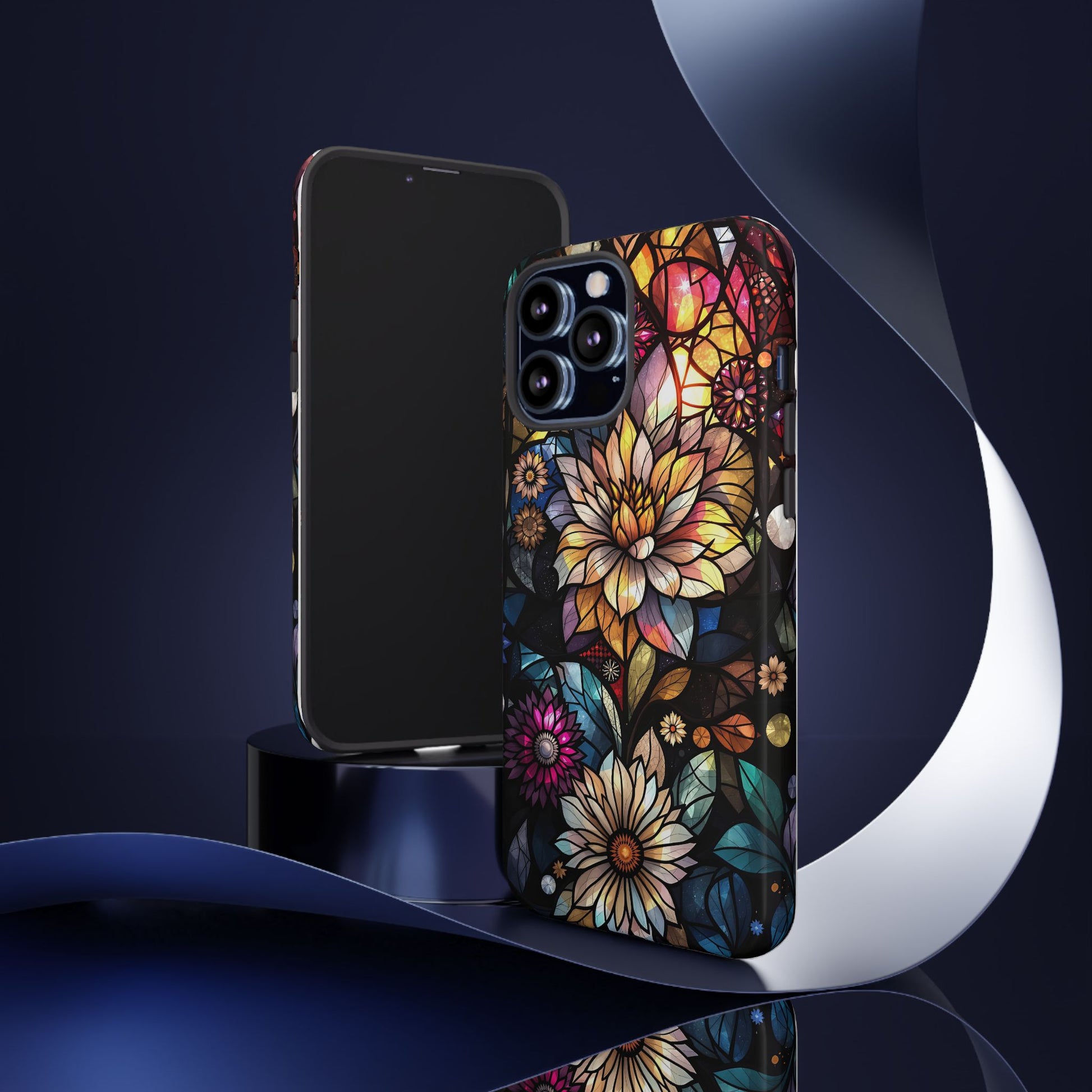 Floral Phone Case - Vibrant Petal Pattern, Tough Protection, Stylish Accessory, Gift for Nature Lovers, Eco-Friendly Design, Floral Art