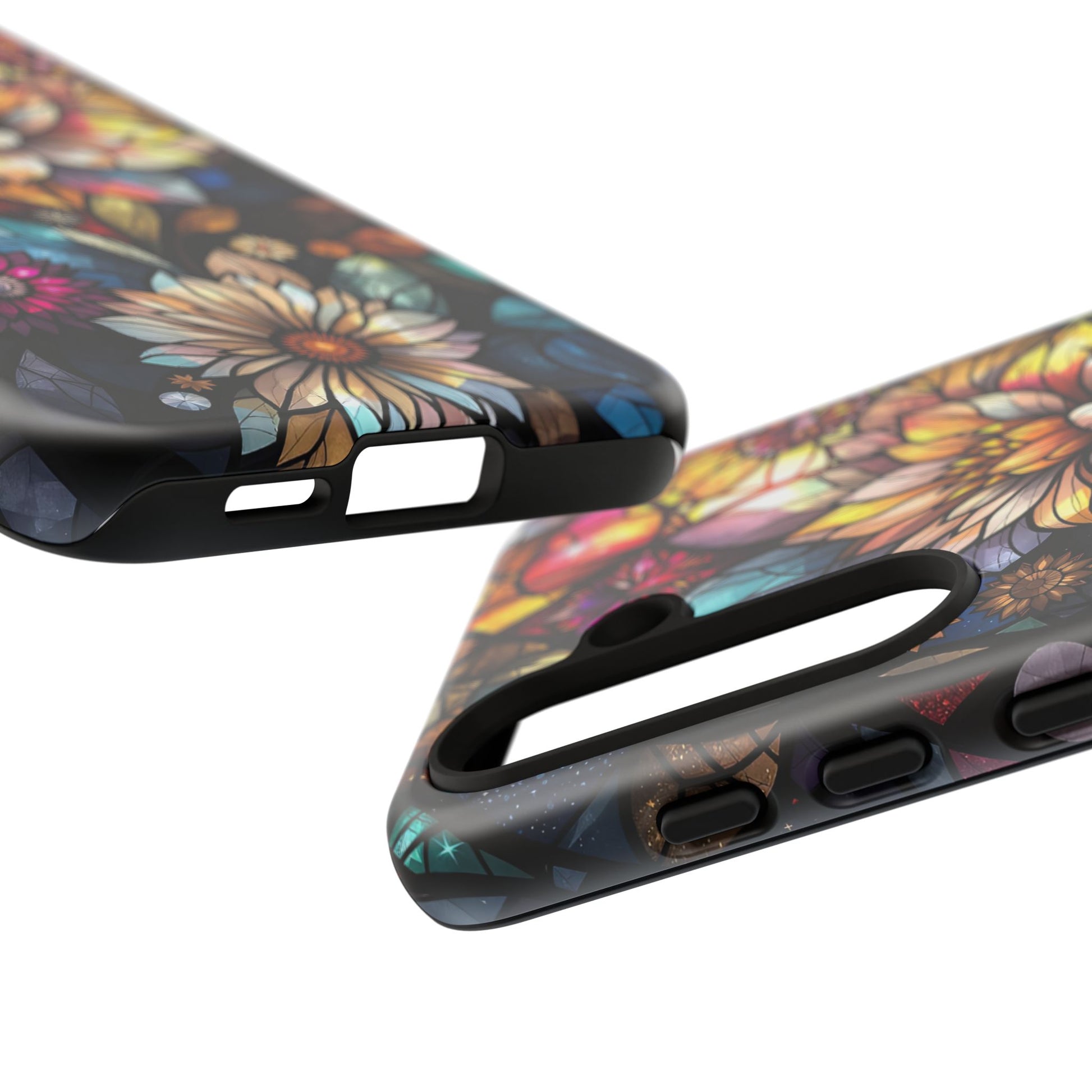 Floral Phone Case - Vibrant Petal Pattern, Tough Protection, Stylish Accessory, Gift for Nature Lovers, Eco-Friendly Design, Floral Art