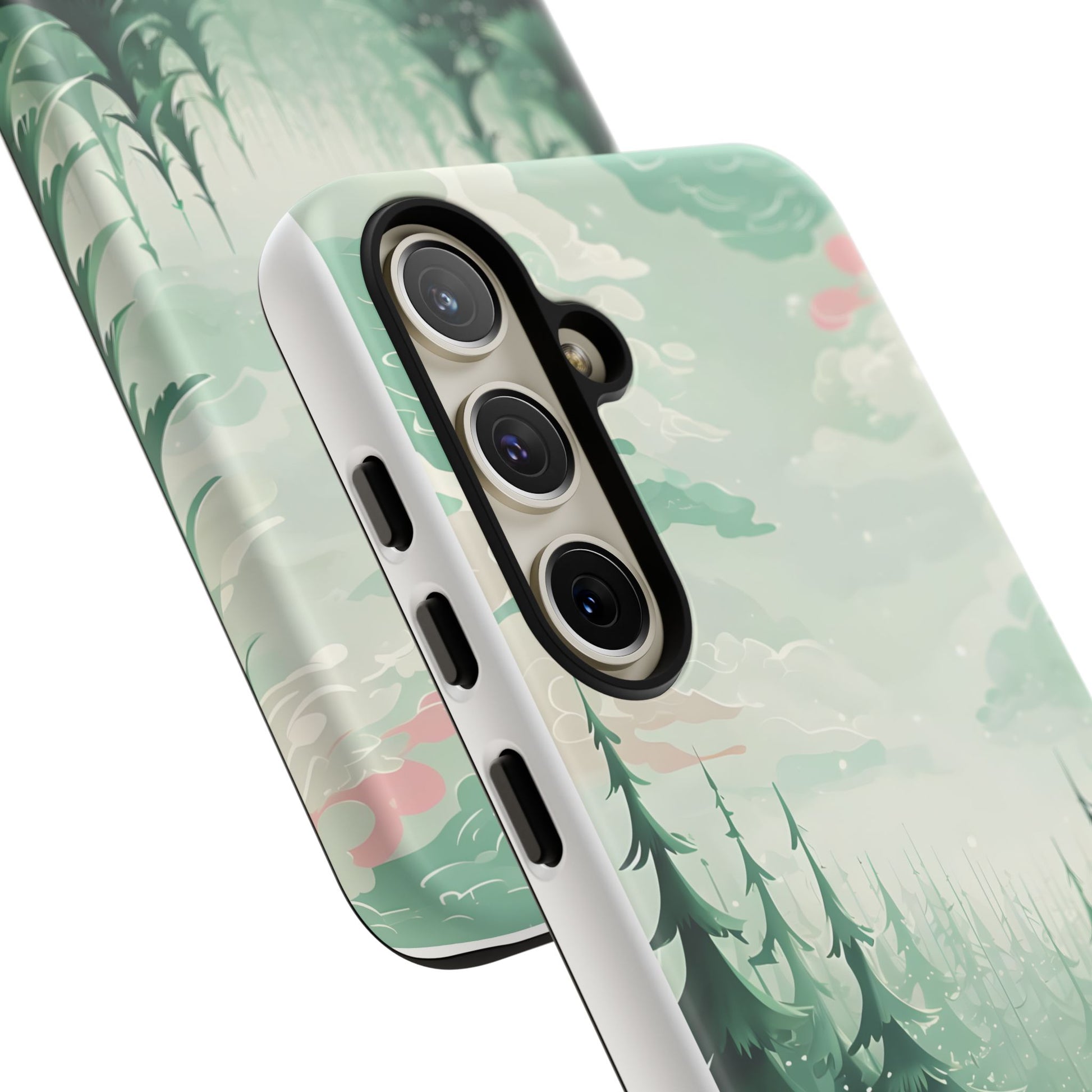 Phone Case, Tough Cover, Whimsical Enchanted Forest, Protective Phone Accessories, Forest Theme Phone Skin