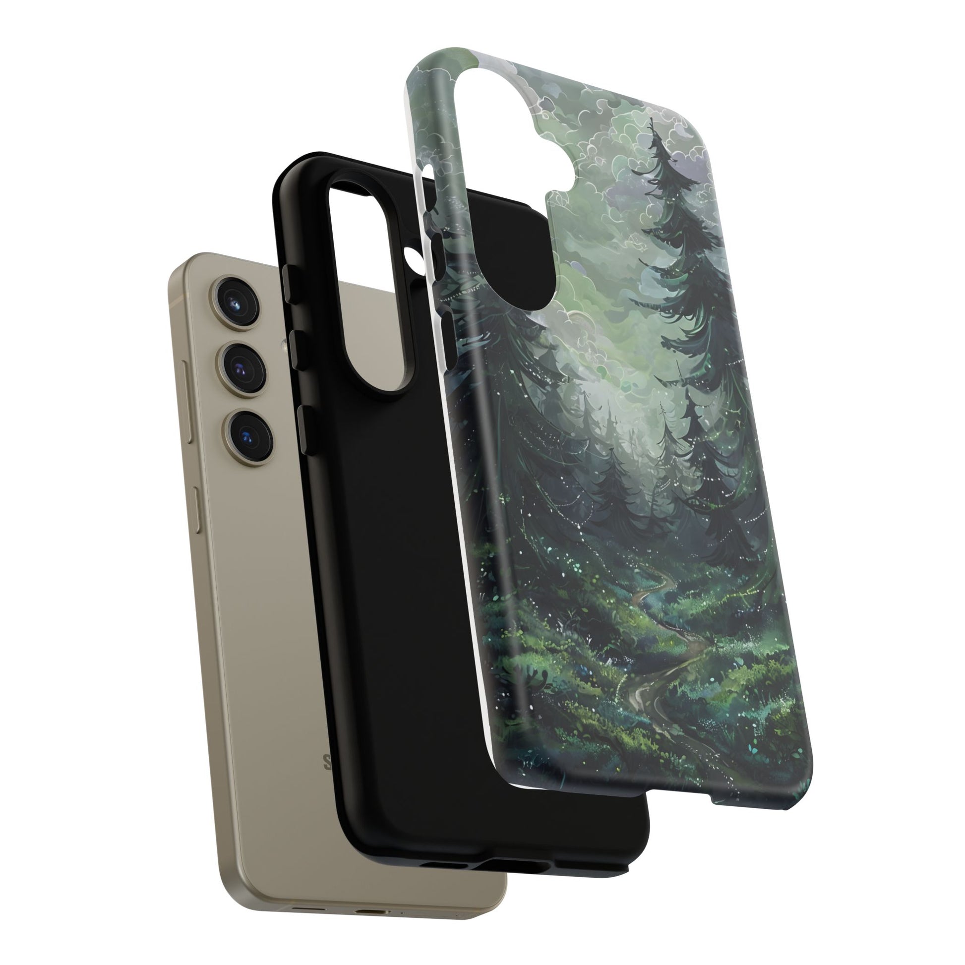 Phone Case, Whimsical Enchanted Forest, Tough Protective Cover, Unique Gift, Trendy