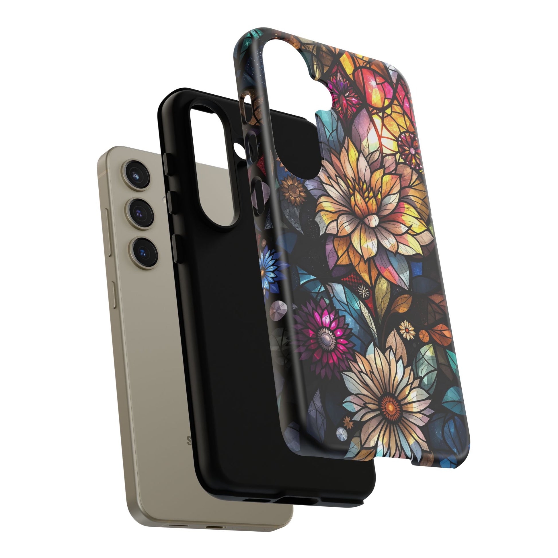 Floral Phone Case - Vibrant Petal Pattern, Tough Protection, Stylish Accessory, Gift for Nature Lovers, Eco-Friendly Design, Floral Art