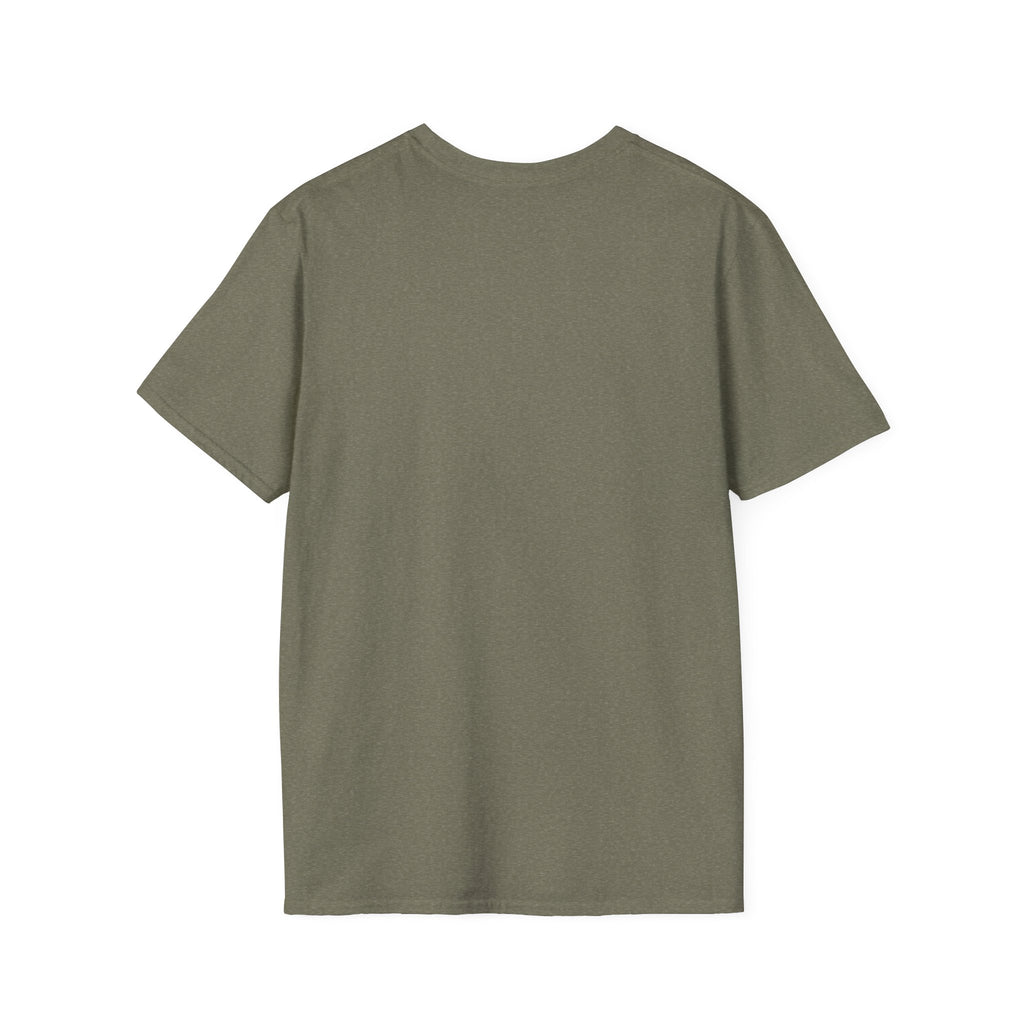 Bigfoot UFO Unisex Softstyle T-Shirt, Funny Graphic Tee, Sasquatch Clothing, Alien Lover Gift, Outdoor Adventure Tee, Casual Wear