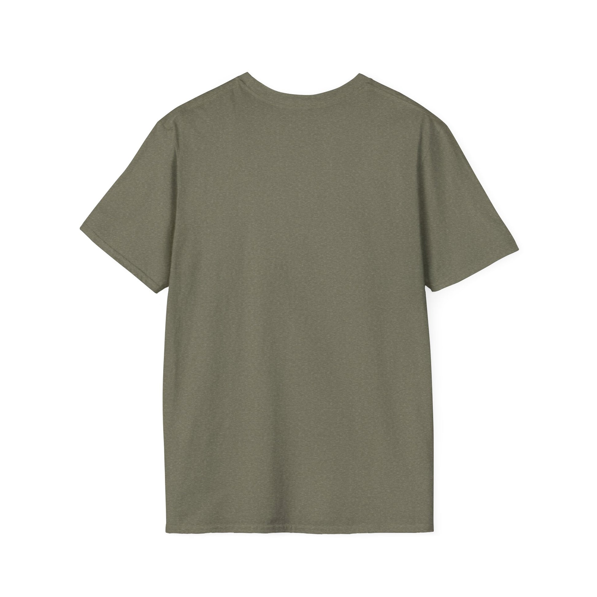 Bigfoot UFO Unisex Softstyle T-Shirt, Funny Graphic Tee, Sasquatch Clothing, Alien Lover Gift, Outdoor Adventure Tee, Casual Wear