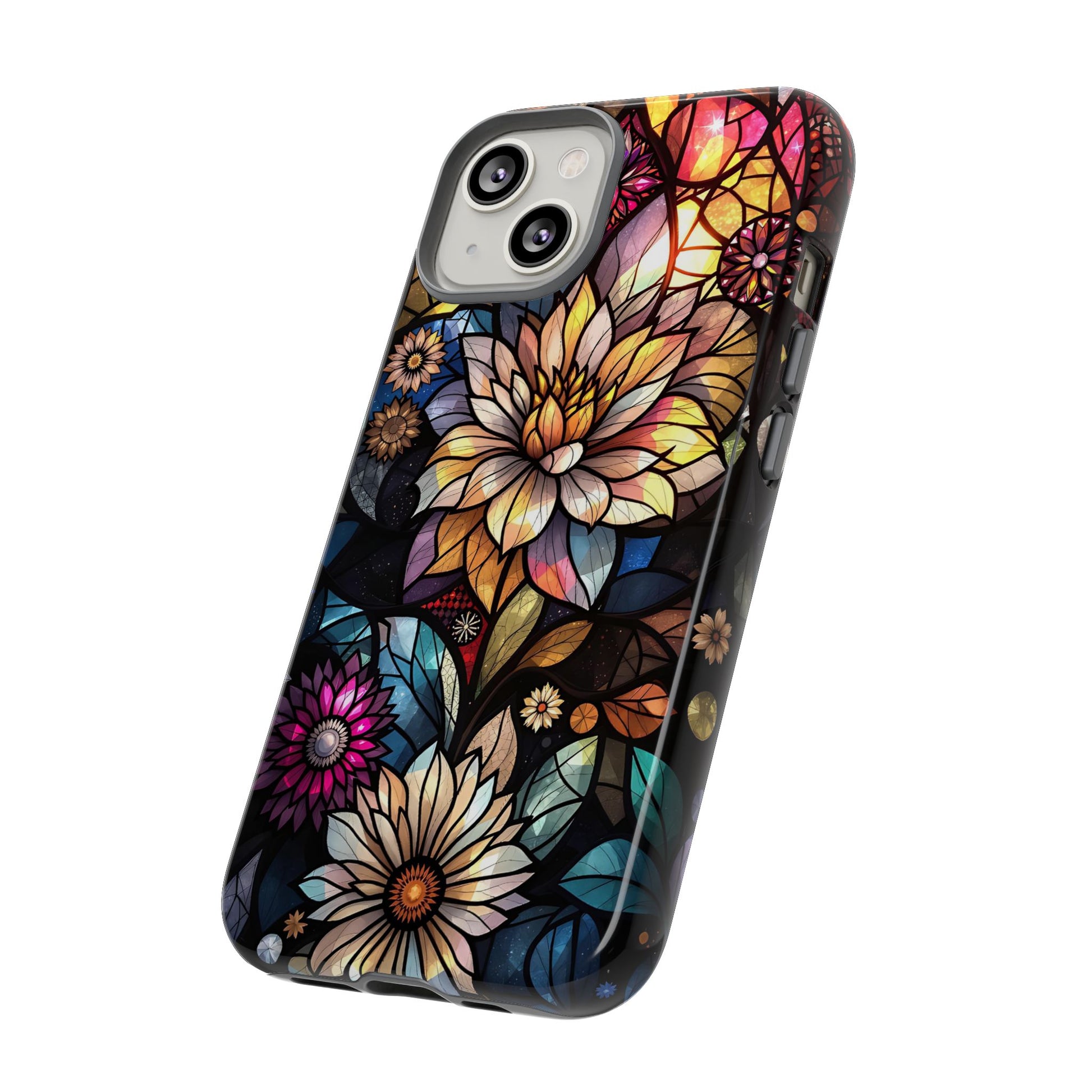 Floral Phone Case - Vibrant Petal Pattern, Tough Protection, Stylish Accessory, Gift for Nature Lovers, Eco-Friendly Design, Floral Art