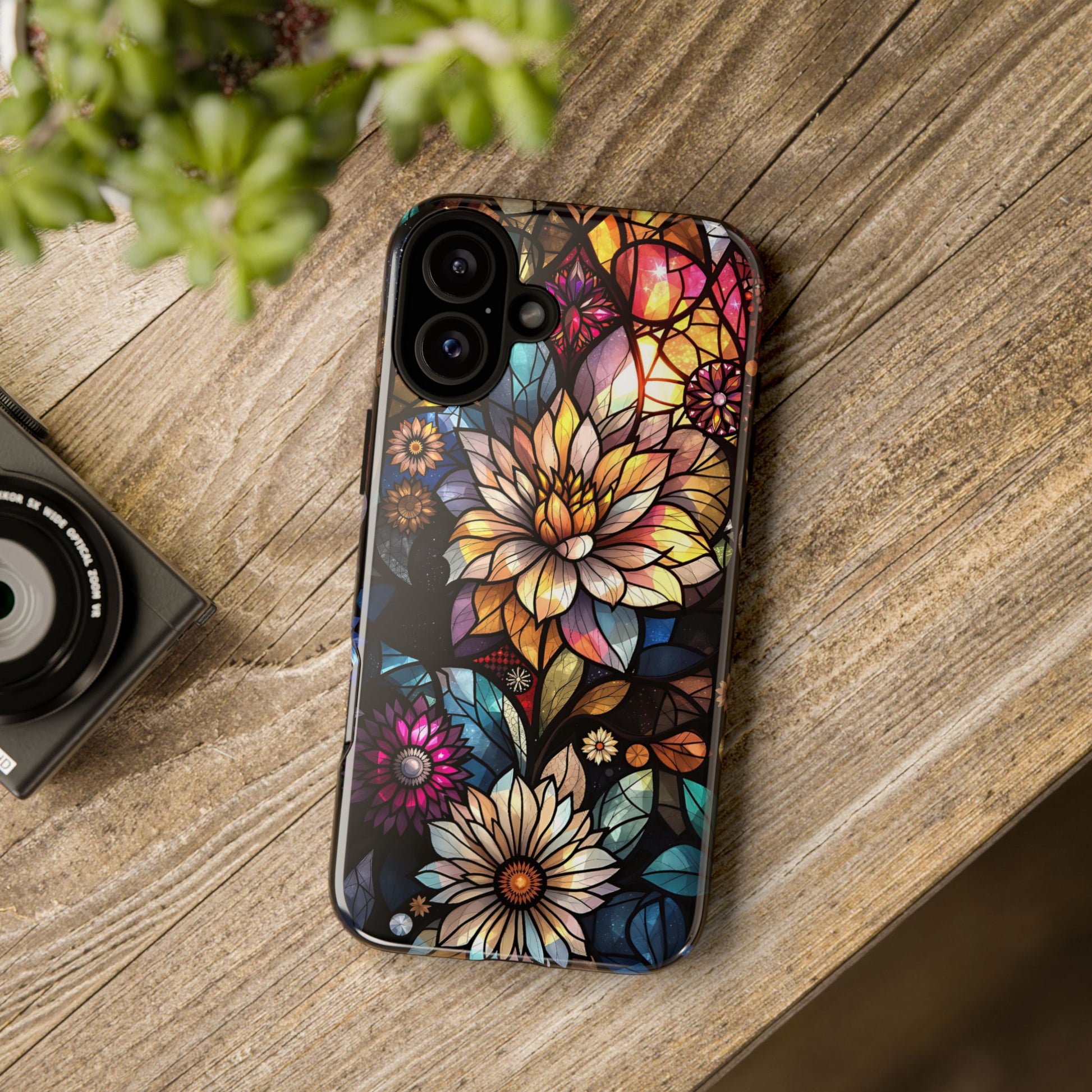 Floral Phone Case - Vibrant Petal Pattern, Tough Protection, Stylish Accessory, Gift for Nature Lovers, Eco-Friendly Design, Floral Art
