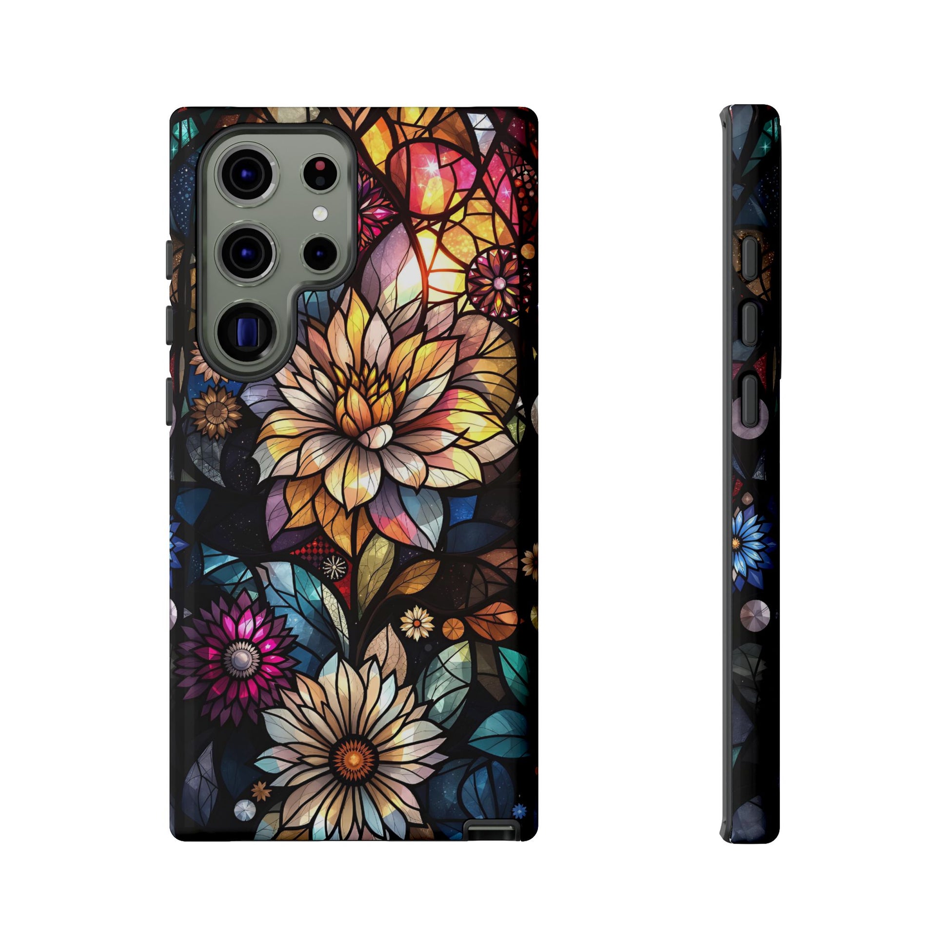 Floral Phone Case - Vibrant Petal Pattern, Tough Protection, Stylish Accessory, Gift for Nature Lovers, Eco-Friendly Design, Floral Art