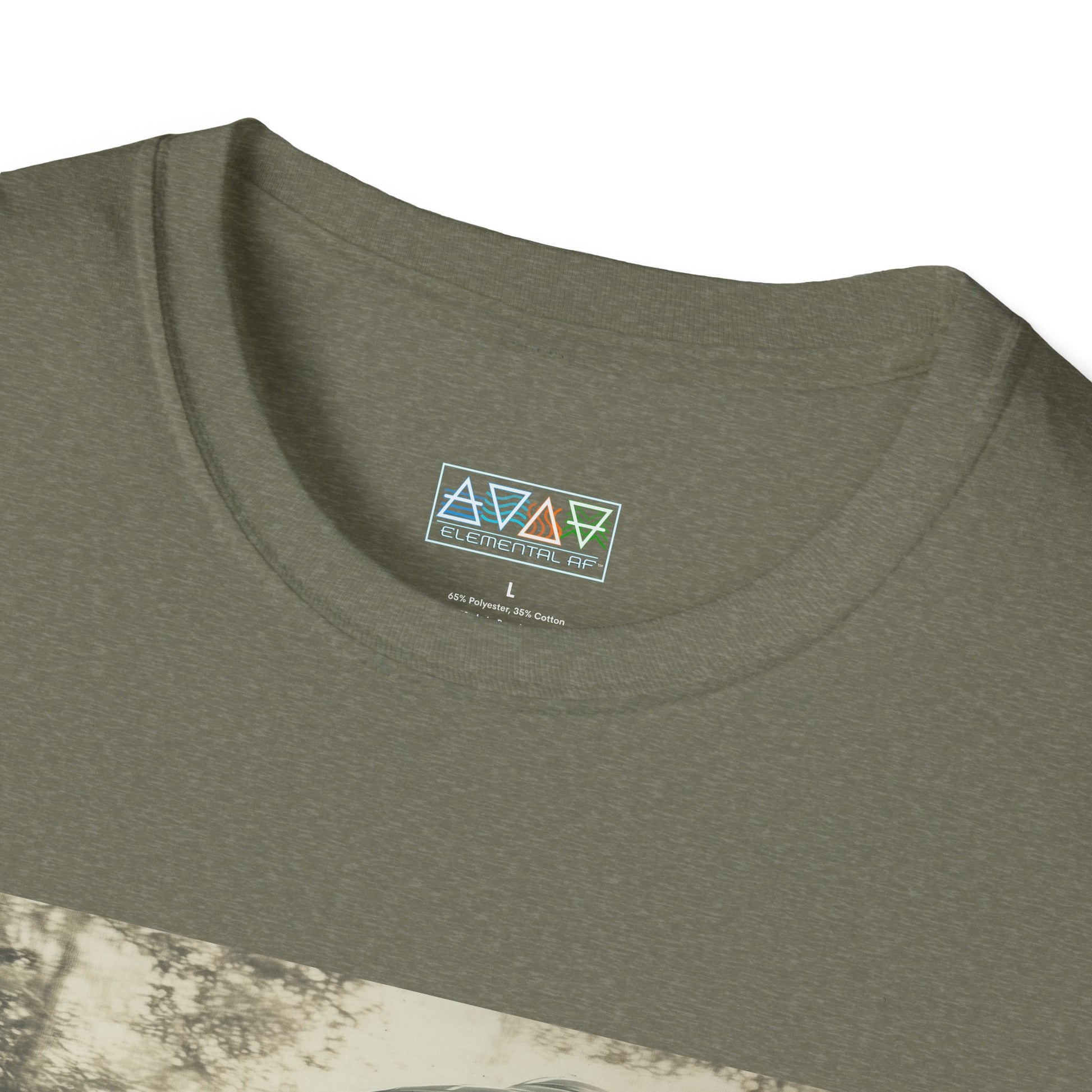 Bigfoot and UFO Unisex T-Shirt, Fun Graphic Tee for Nature Lovers, Quirky Gift for Campers, Outdoor Adventure Apparel