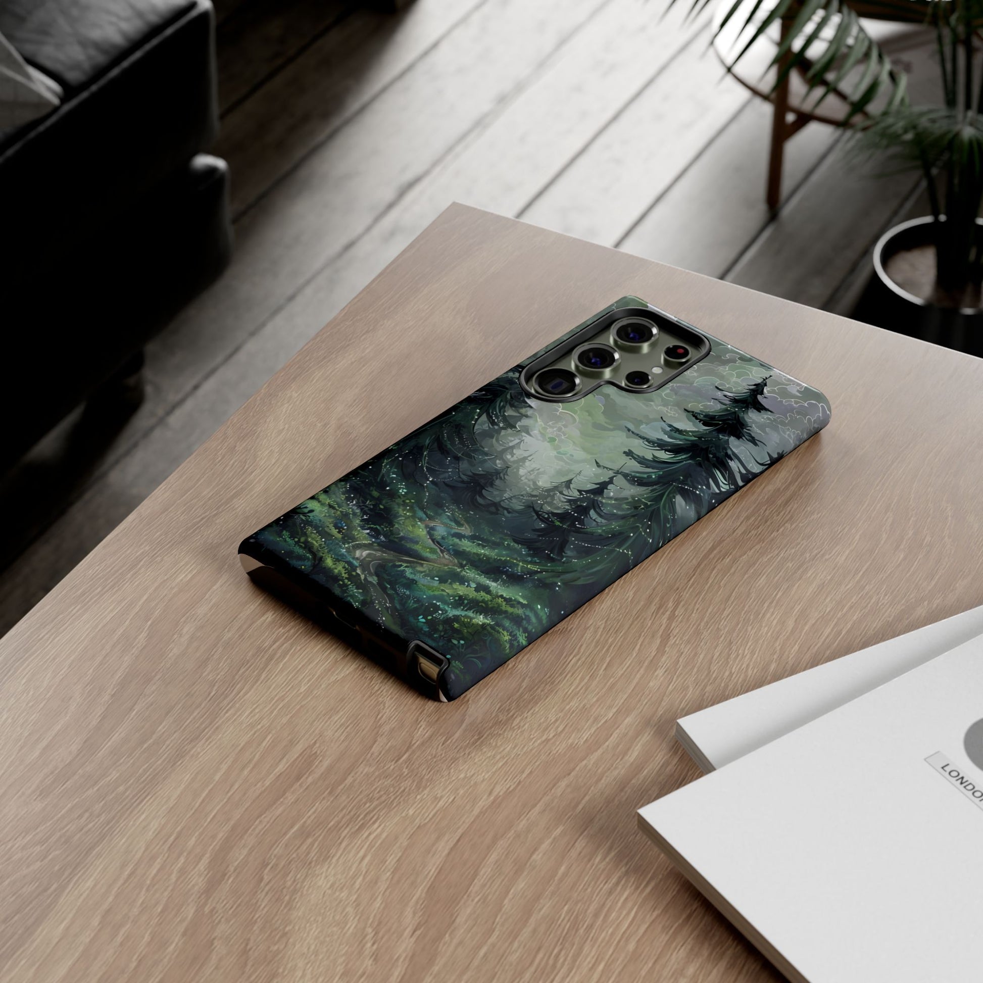 Phone Case, Whimsical Enchanted Forest, Tough Protective Cover, Unique Gift, Trendy