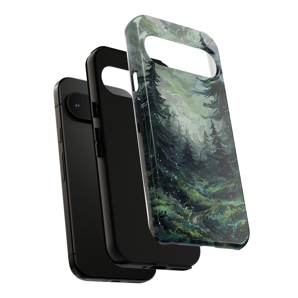 Phone Case, Whimsical Enchanted Forest, Tough Protective Cover, Unique Gift, Trendy