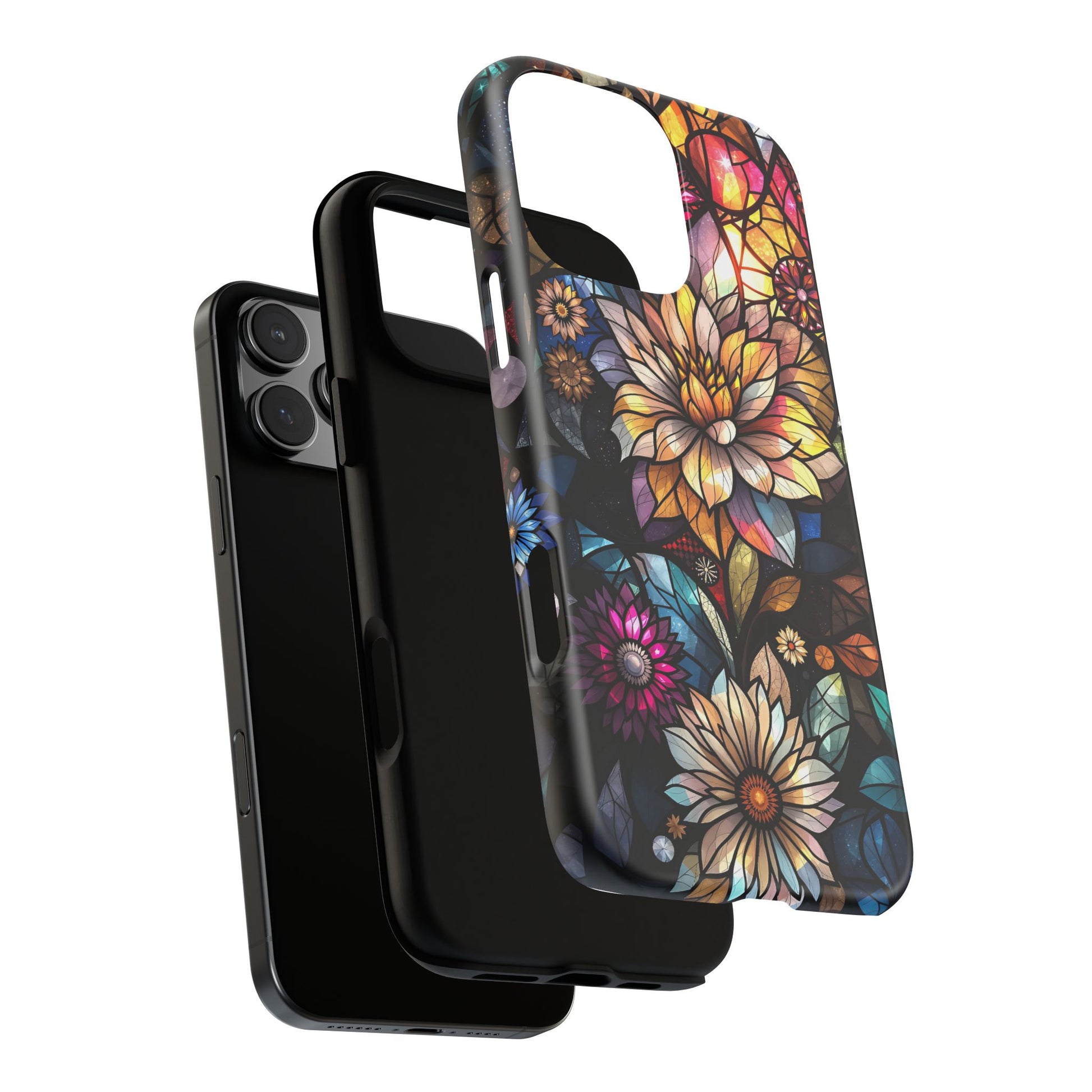 Floral Phone Case - Vibrant Petal Pattern, Tough Protection, Stylish Accessory, Gift for Nature Lovers, Eco-Friendly Design, Floral Art