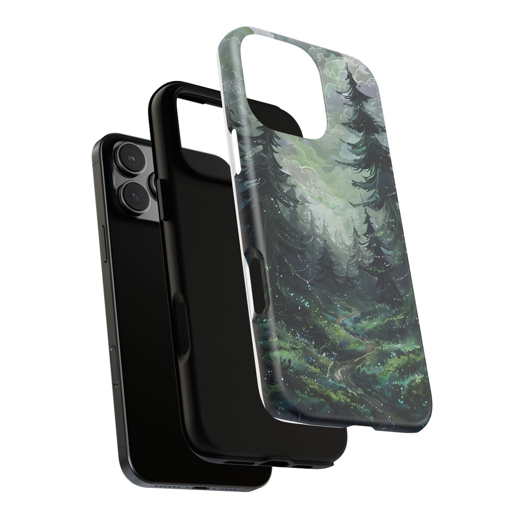 Phone Case, Whimsical Enchanted Forest, Tough Protective Cover, Unique Gift, Trendy