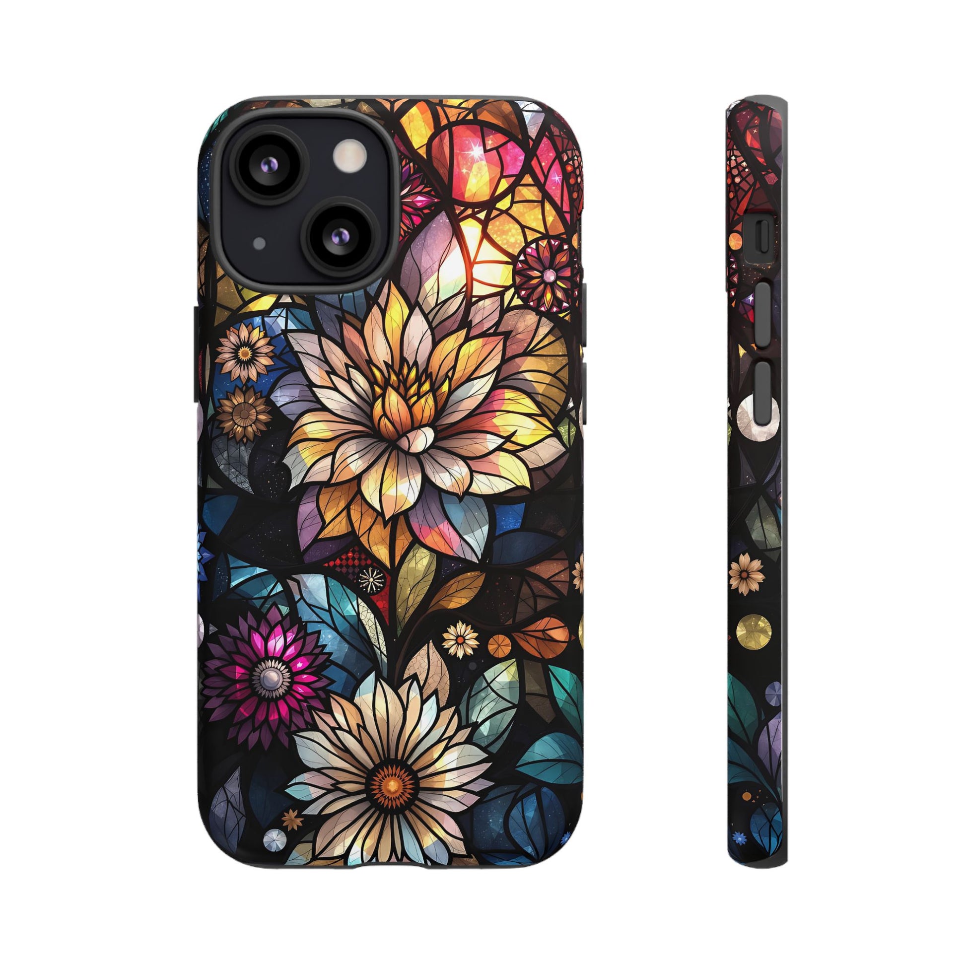 Floral Phone Case - Vibrant Petal Pattern, Tough Protection, Stylish Accessory, Gift for Nature Lovers, Eco-Friendly Design, Floral Art