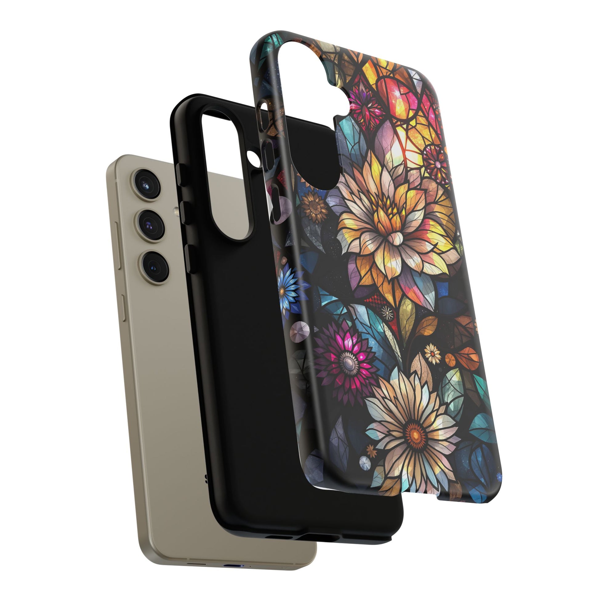 Floral Phone Case - Vibrant Petal Pattern, Tough Protection, Stylish Accessory, Gift for Nature Lovers, Eco-Friendly Design, Floral Art